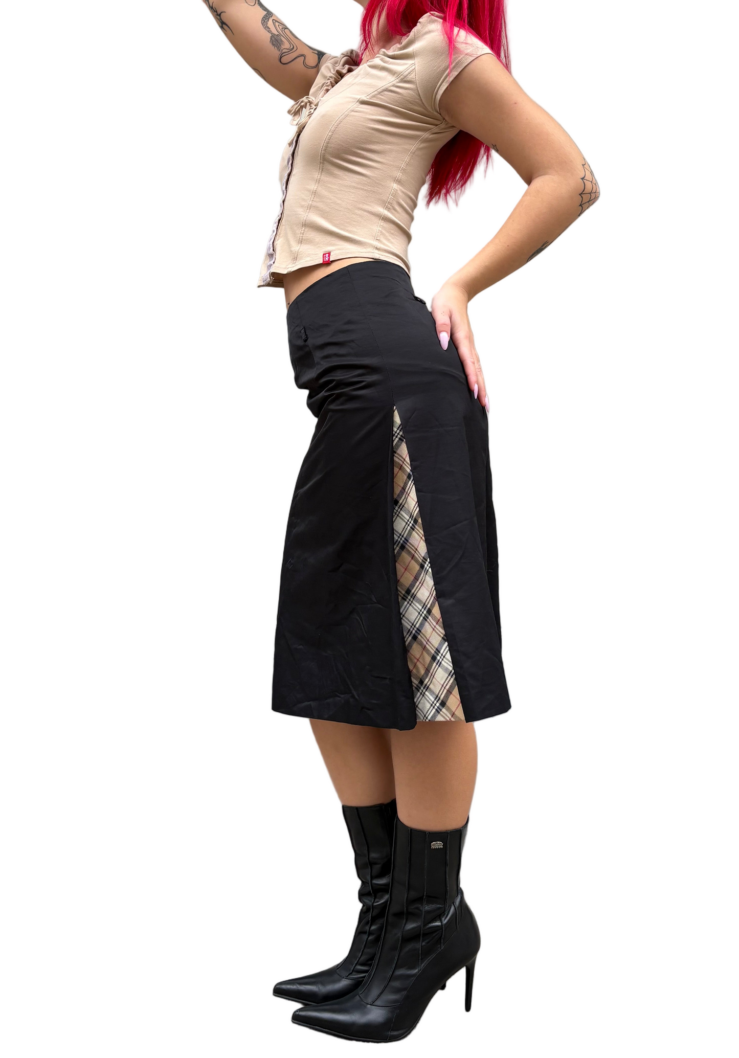 Deadstock Hirsch midi skirt