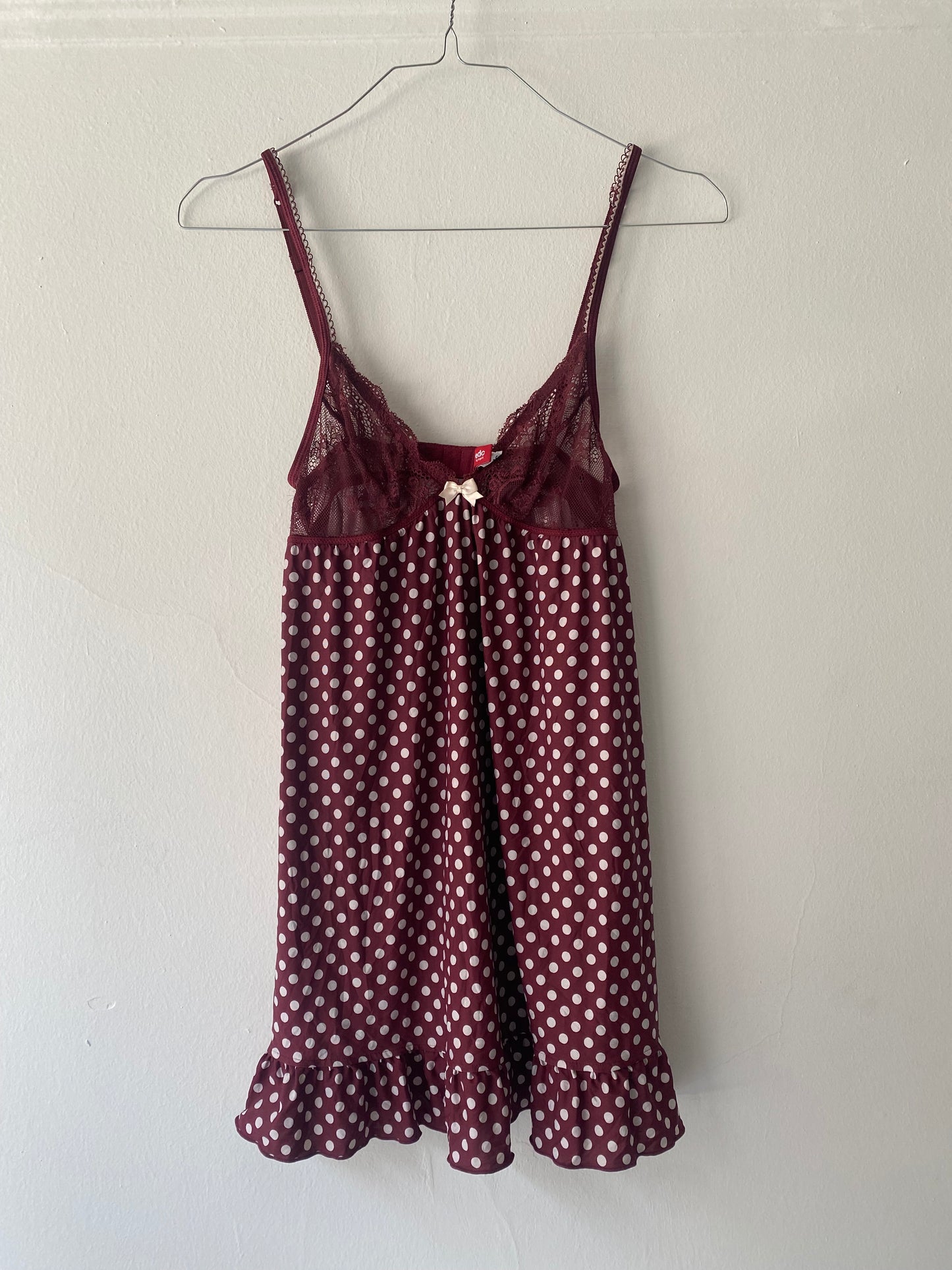 Polka dot Lingerie dress