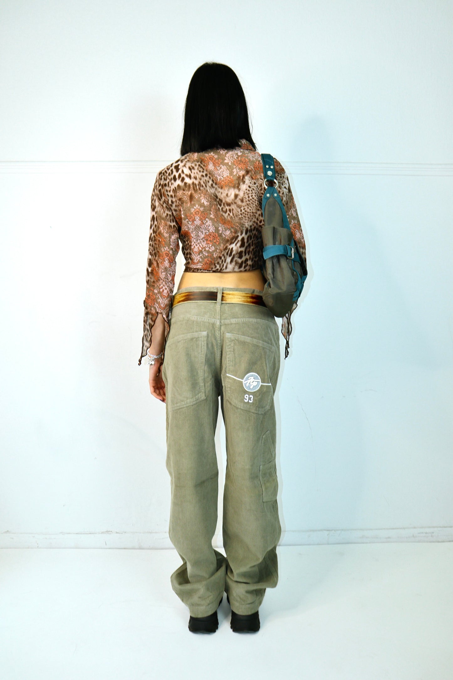 FreeMan T.Porter corduroy baggy pants