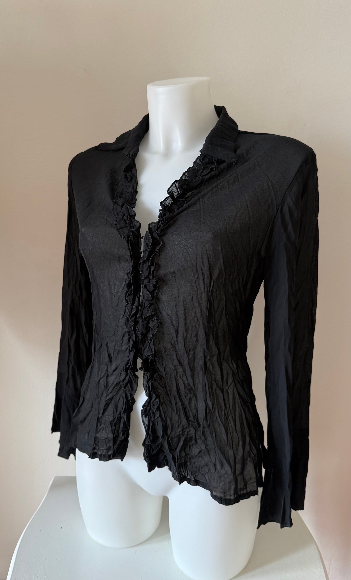 Vintage ruffle blouse