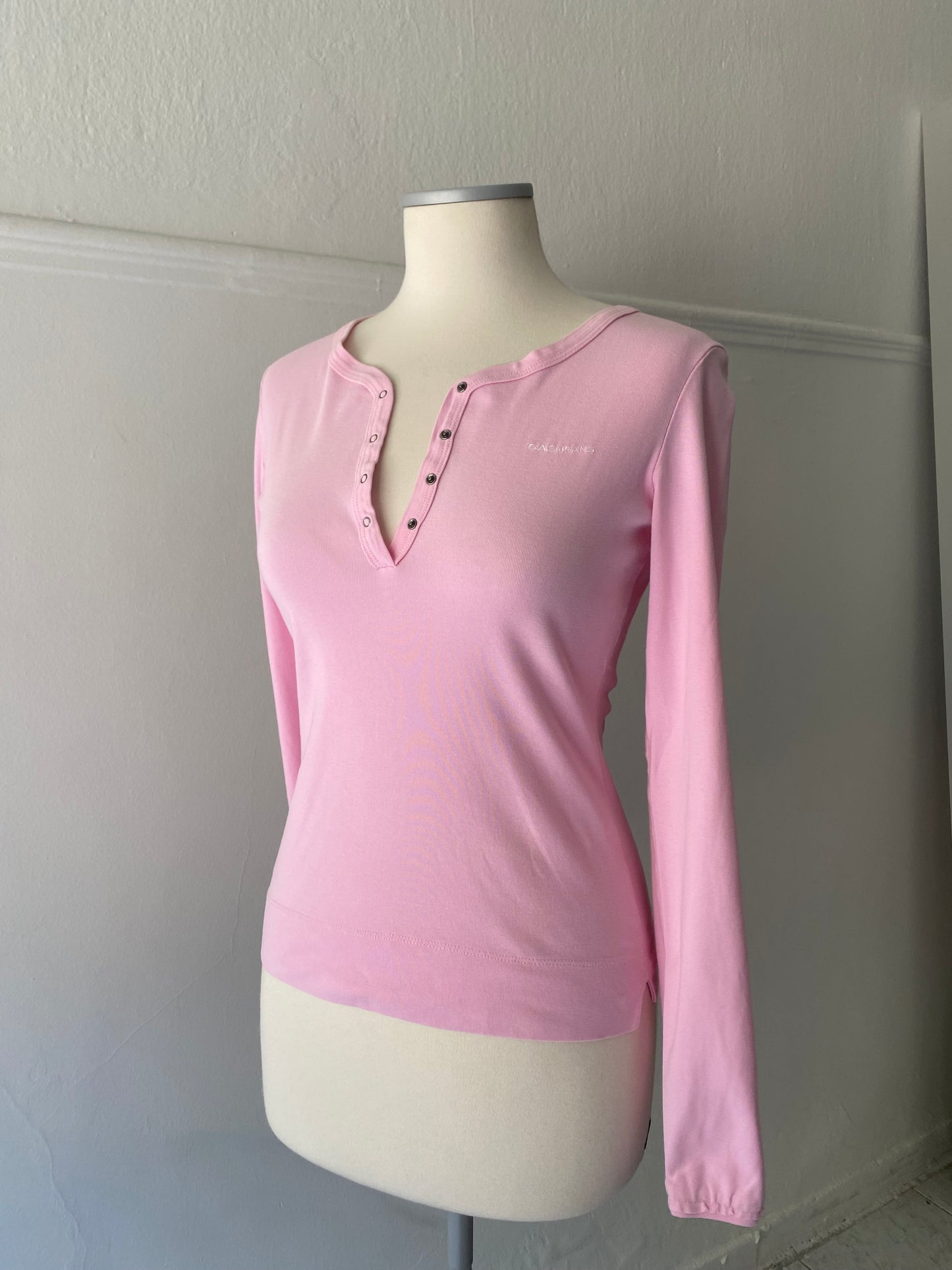 Y2k soft pink long sleeve