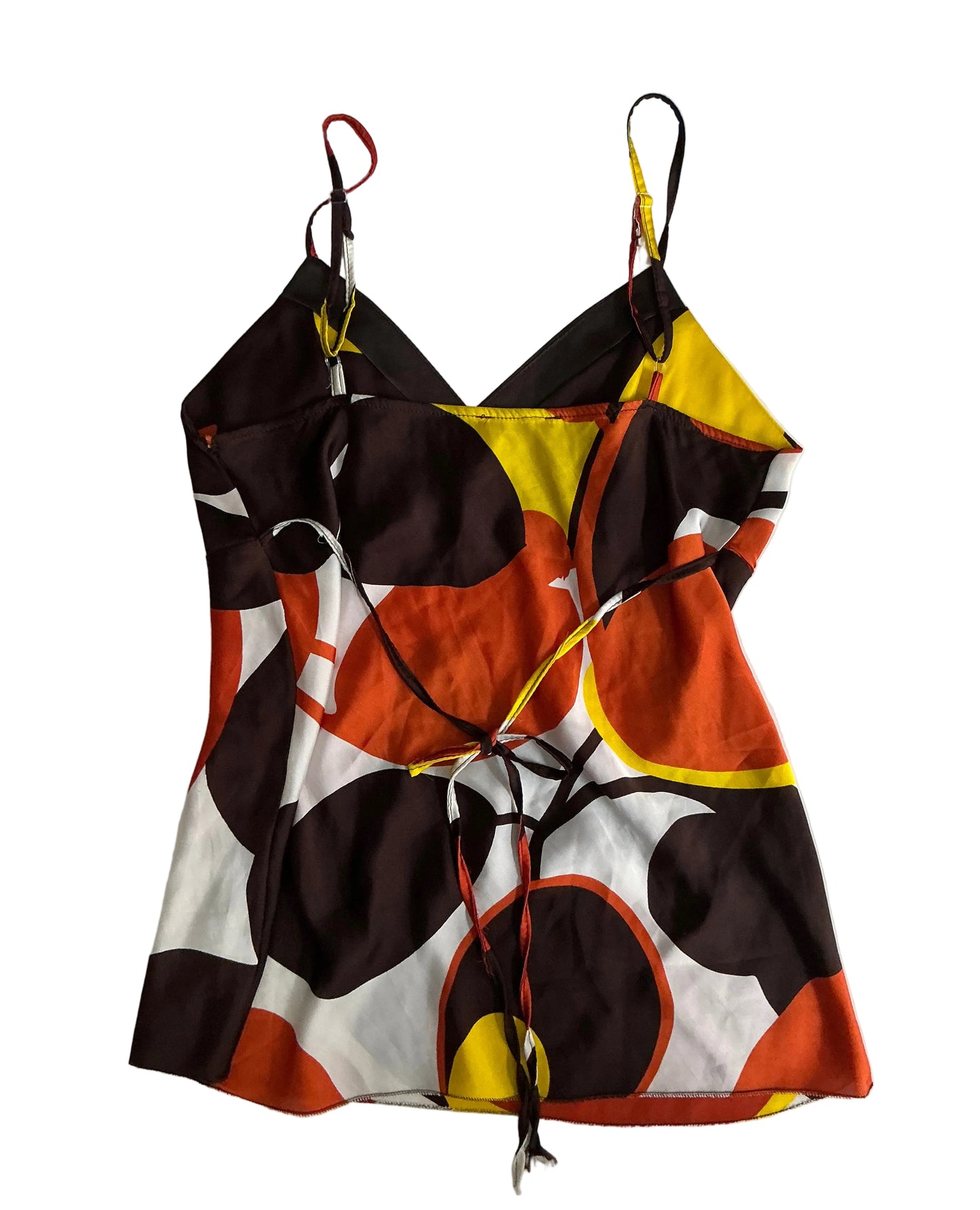 Y2K satin cami top