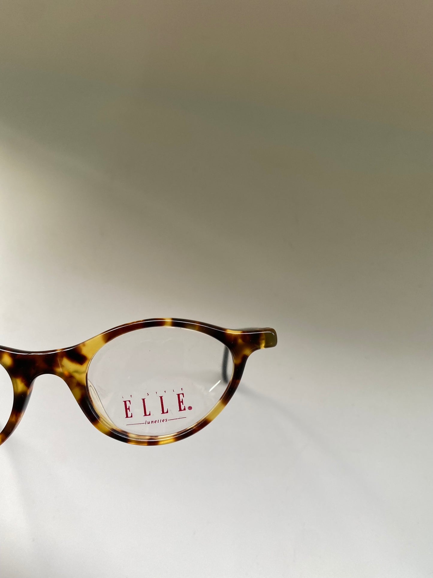 00s ELLE round glasses