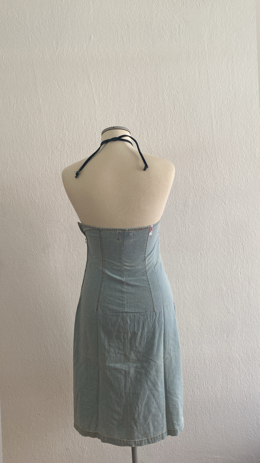 Miss denim vintage dress