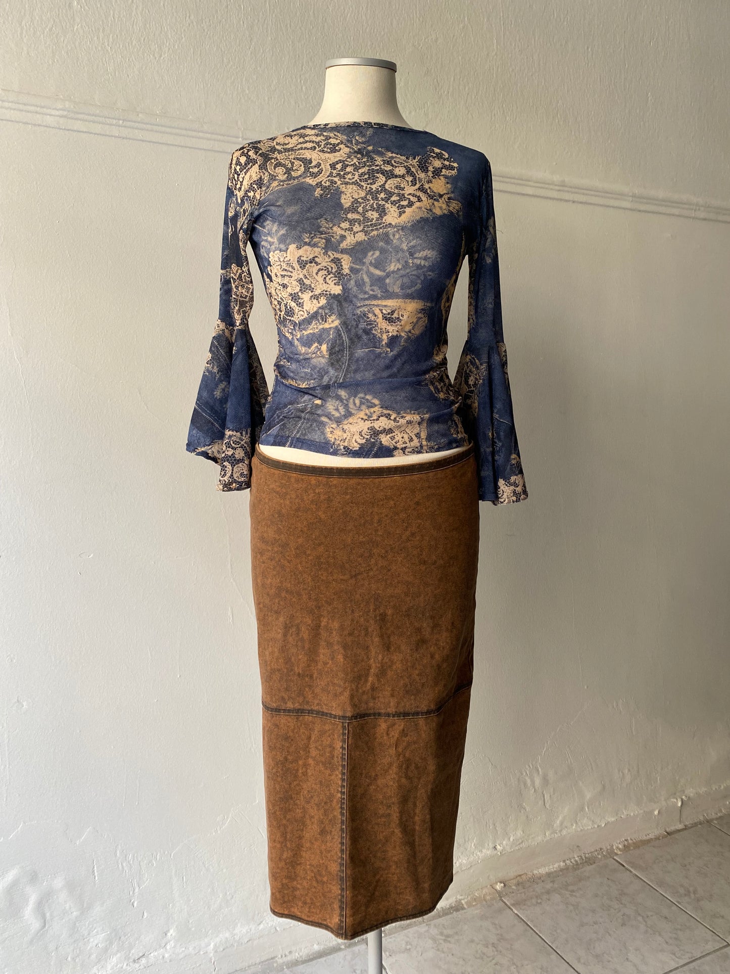 Deadstock Metallaxis skirt