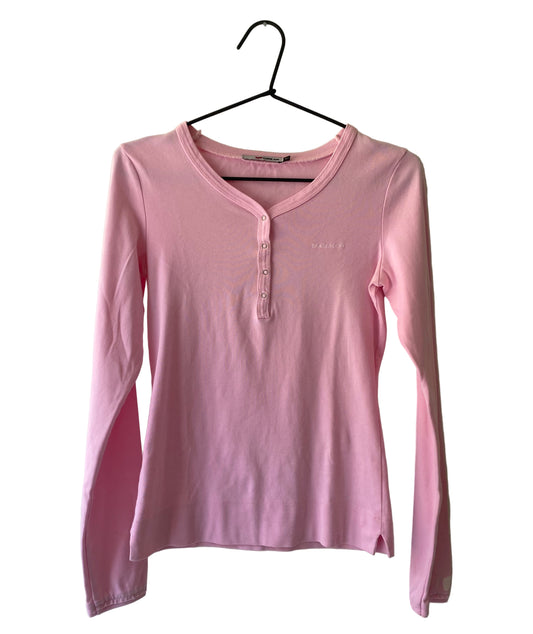 Y2k soft pink long sleeve