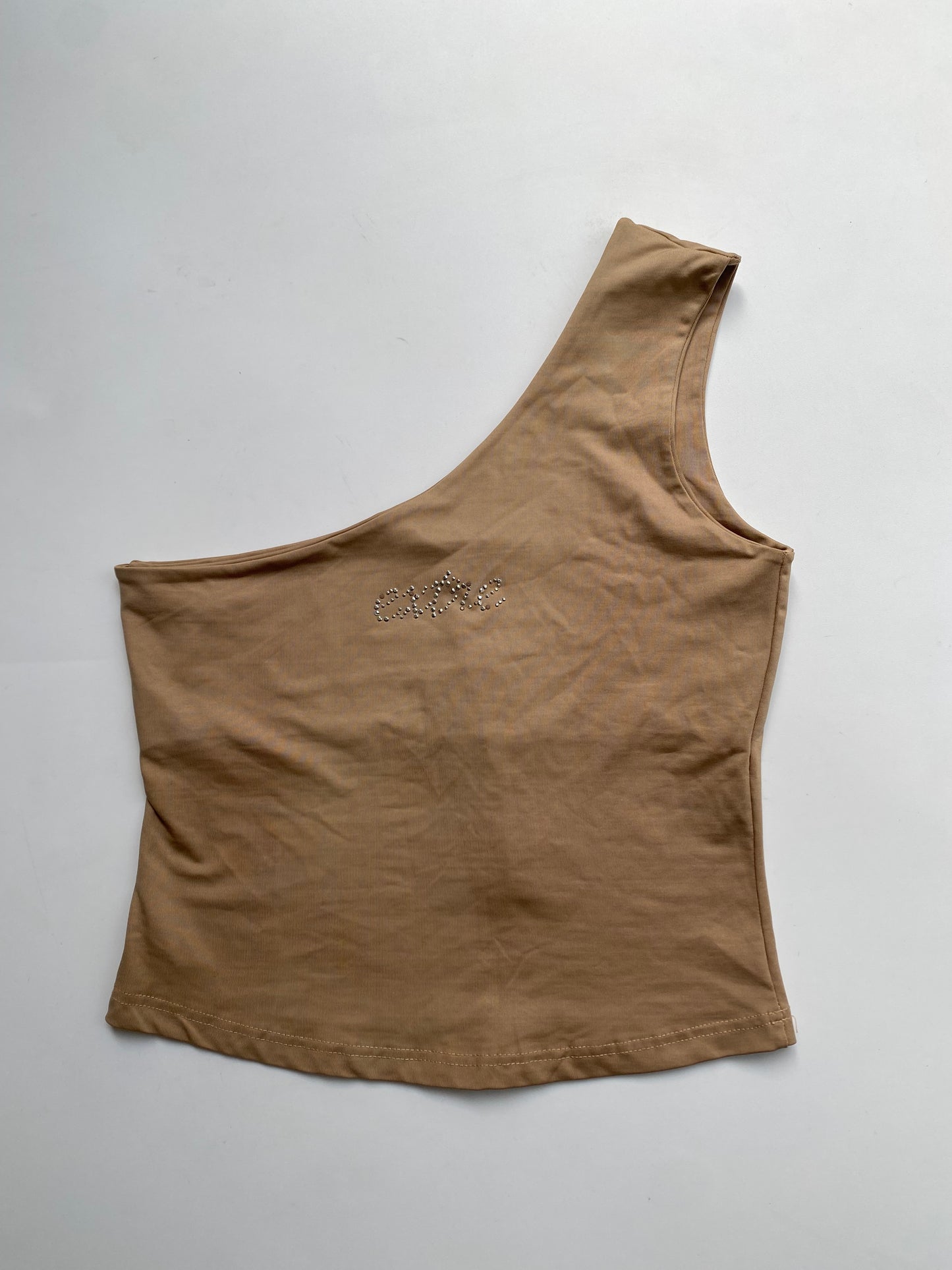 Deadstock one shoulder fitted top