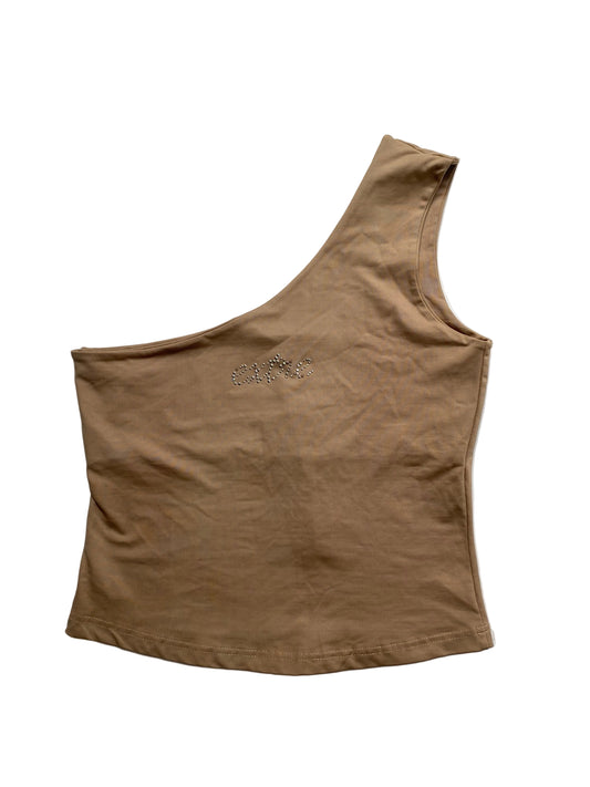 Deadstock one shoulder fitted top