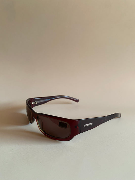 Bluebay burgundy sunglasses model B&B. 509/S VX7