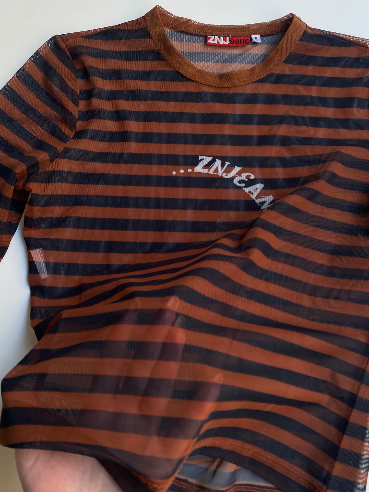 Striped see through longsleeve