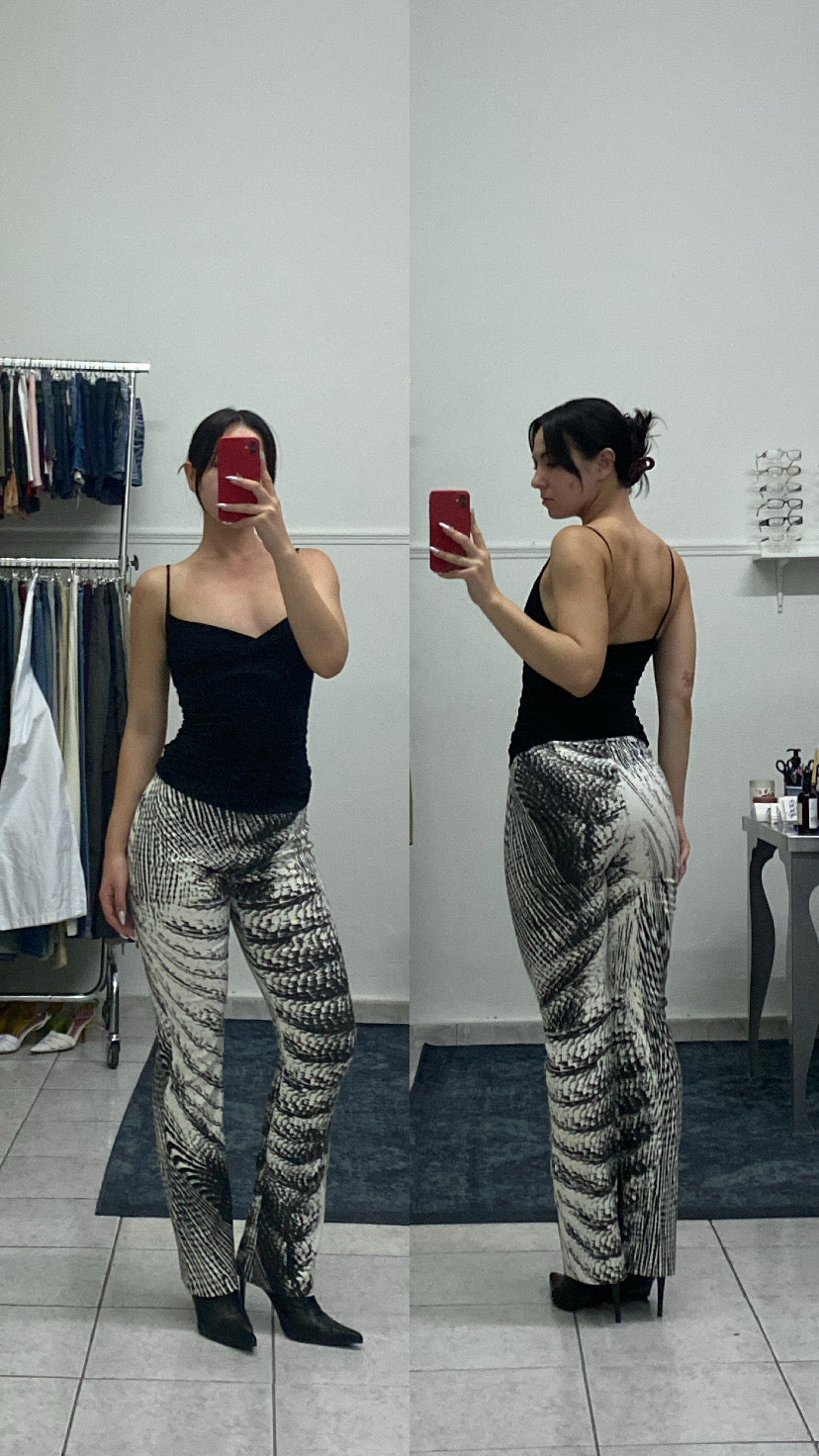 Vintage elastic pants