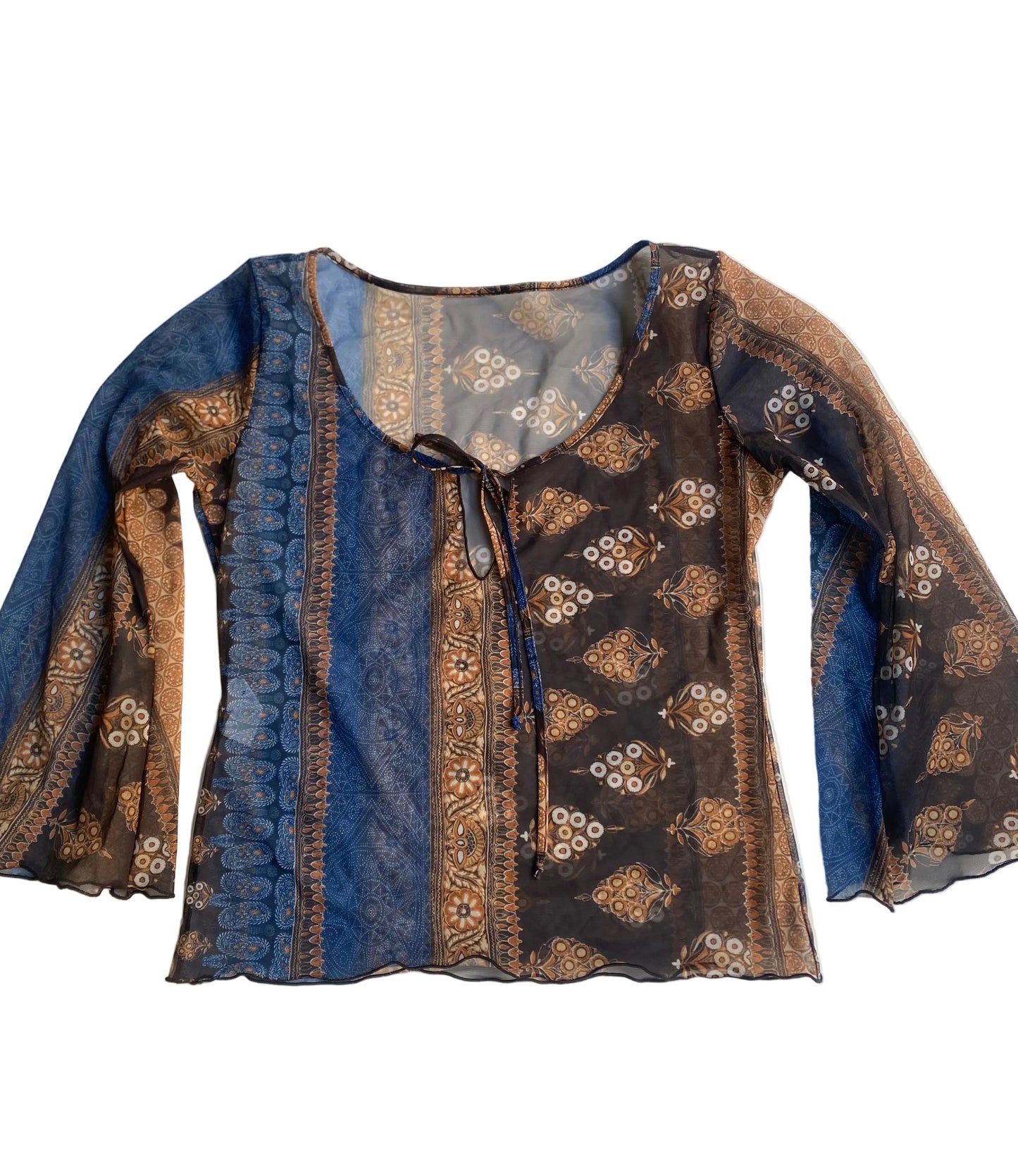 Vintage see through top