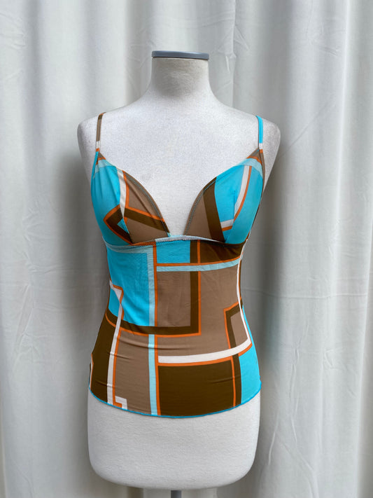 Y2K intimissimi mesh cami top