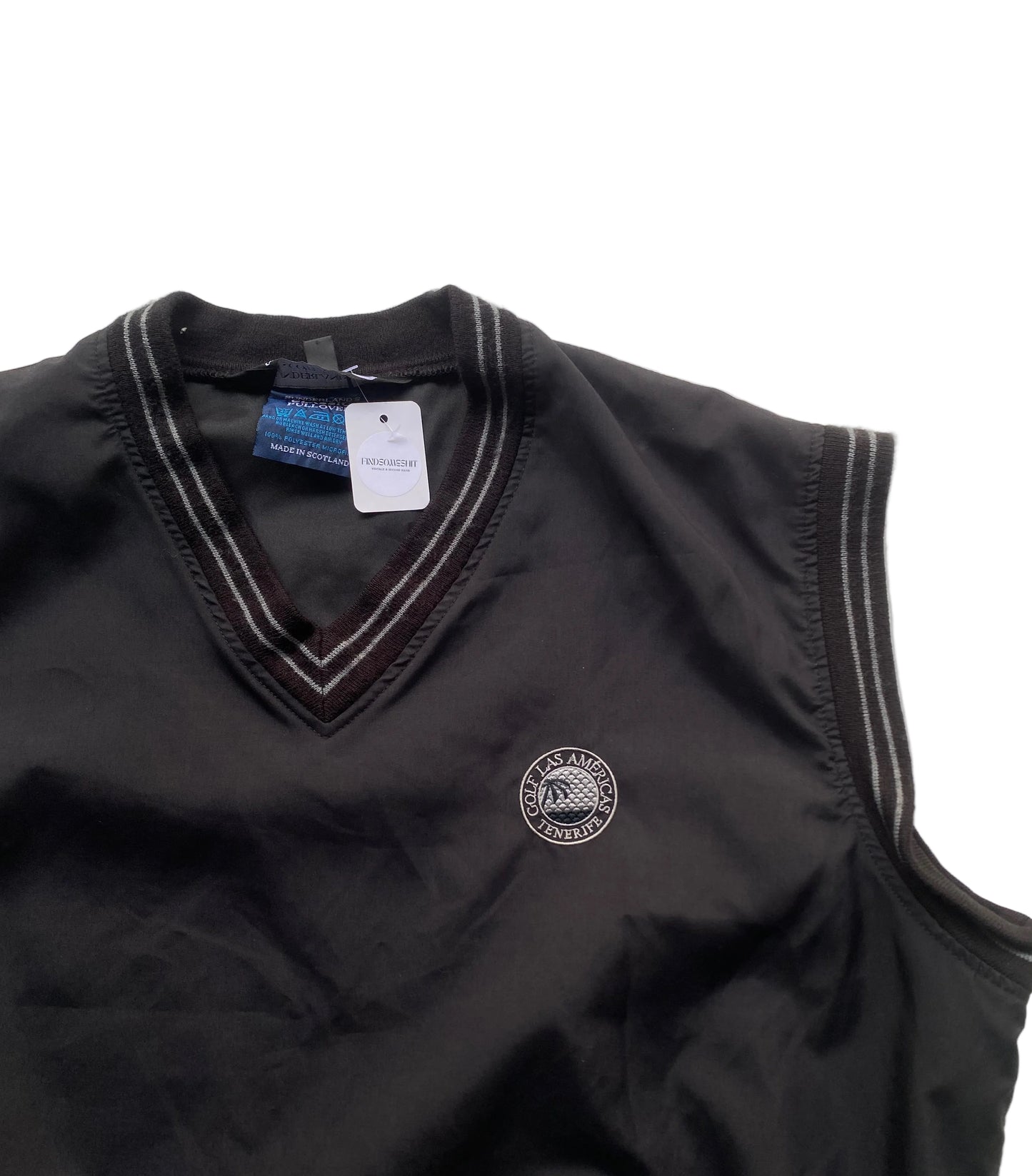 Vintage baggy nylon vest