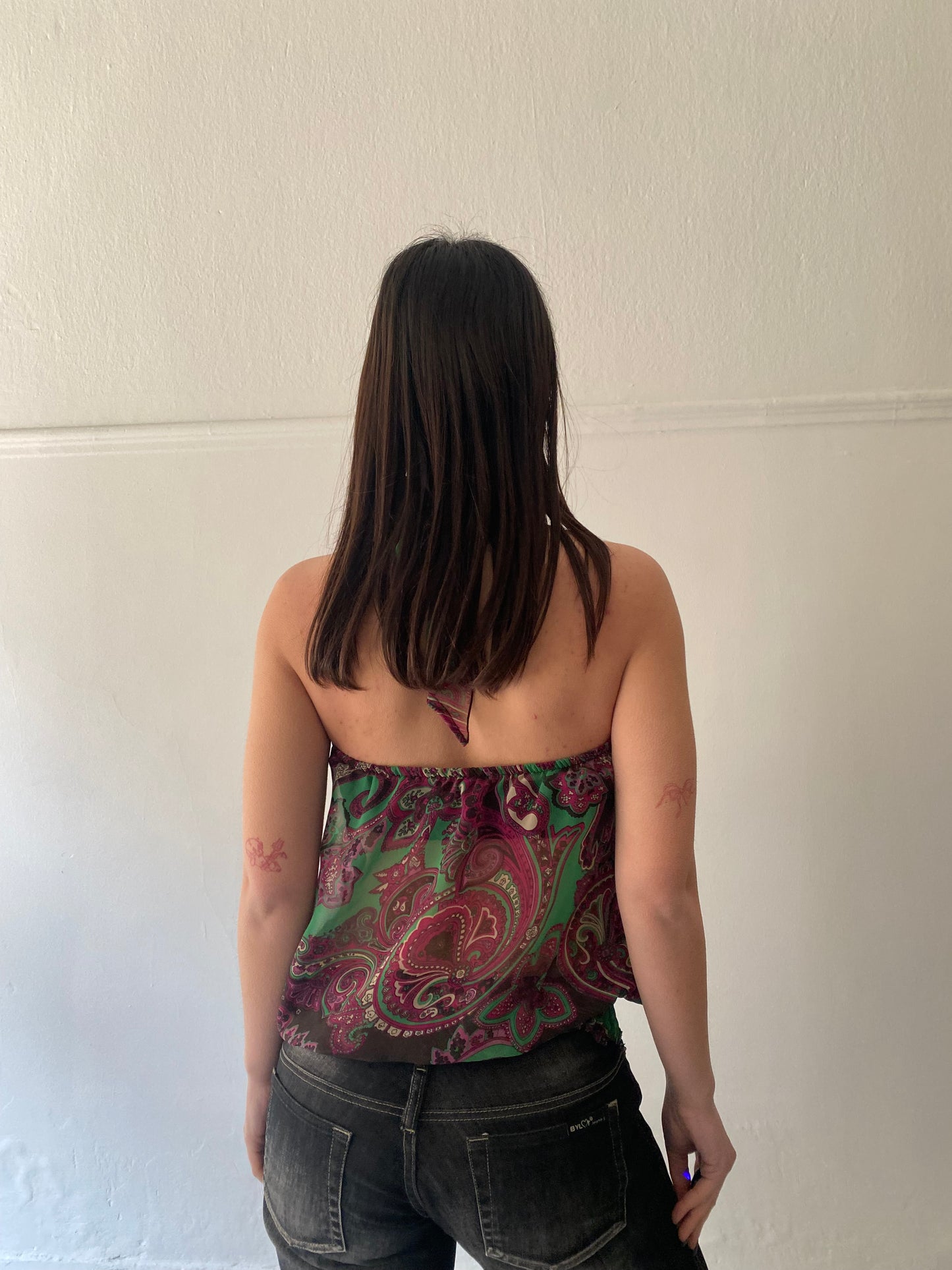 Vintage Orsay halter neck top