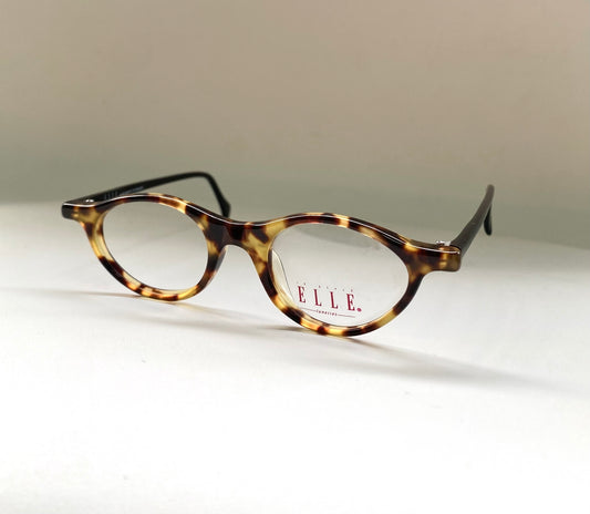 00s ELLE round glasses