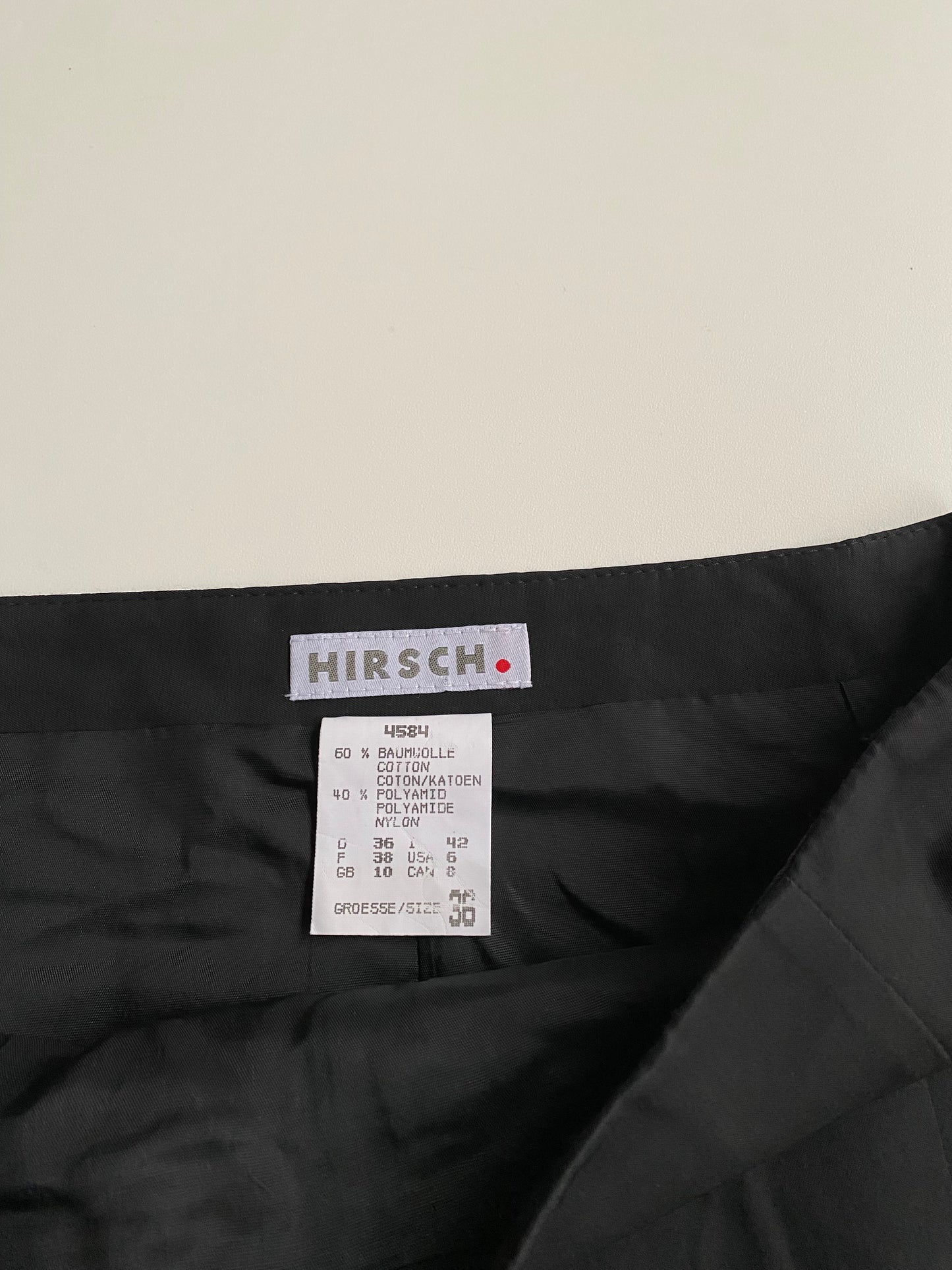 Deadstock Hirsch midi skirt