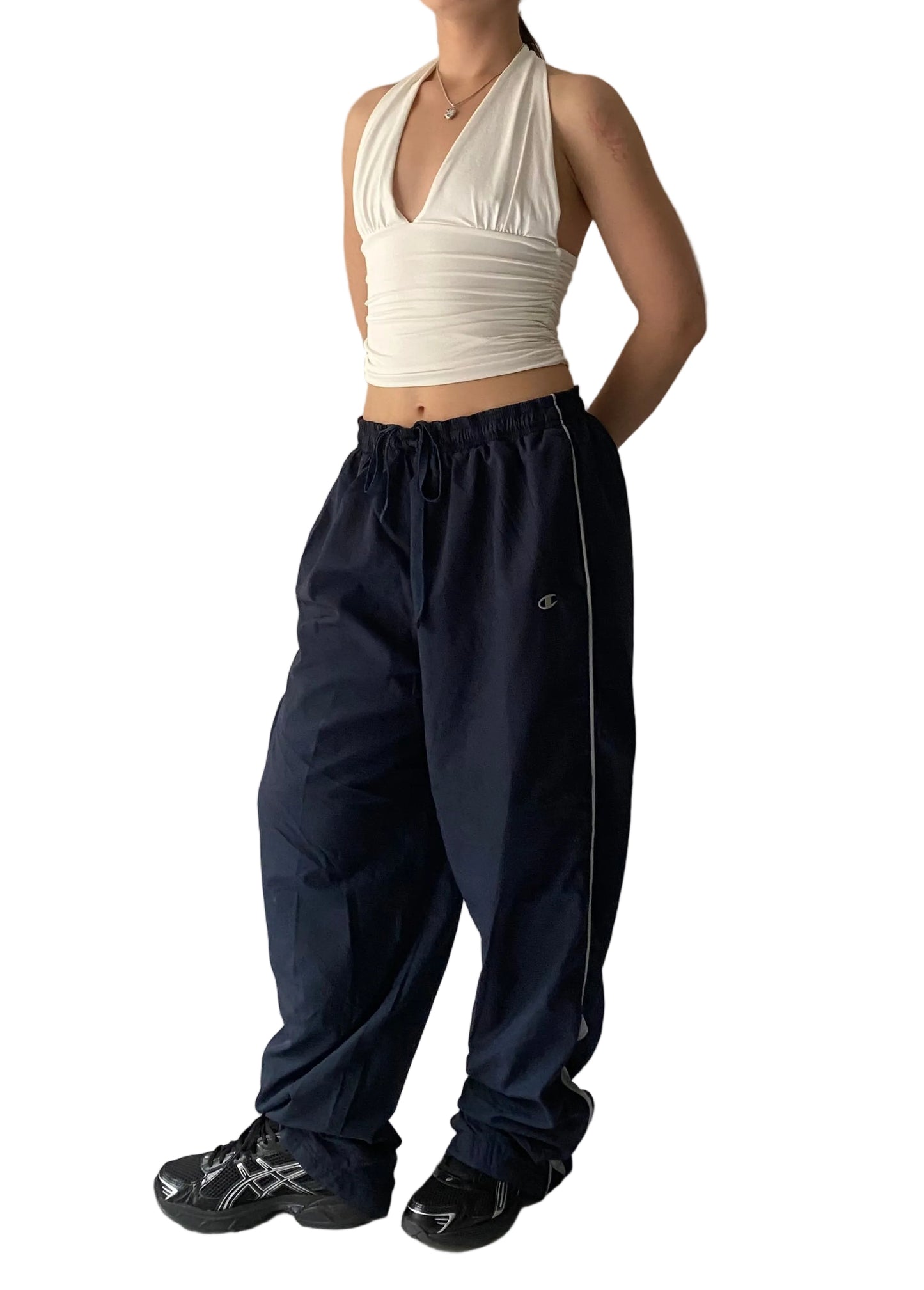 Vintage Champion baggy track pants