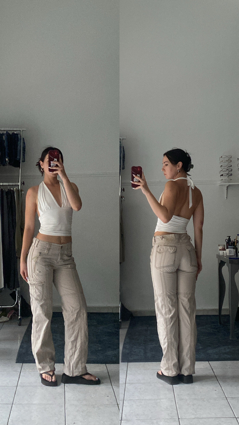 Vintage Low rise Cargo pants
