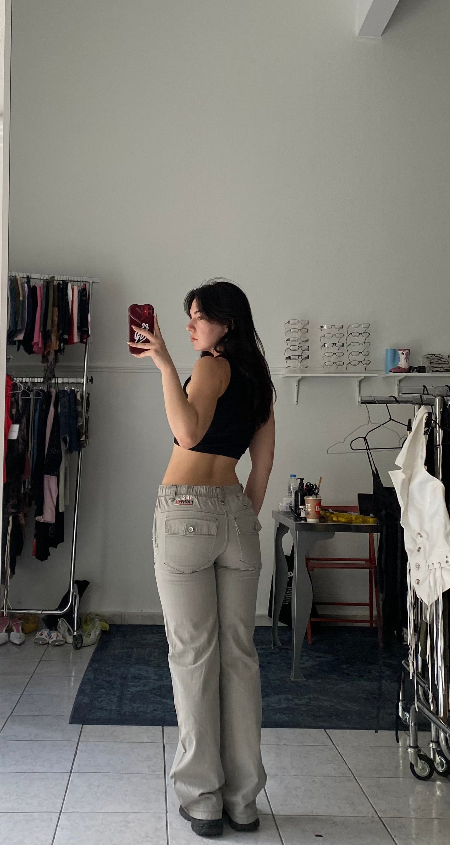 Deadstock Grey cargo pants
