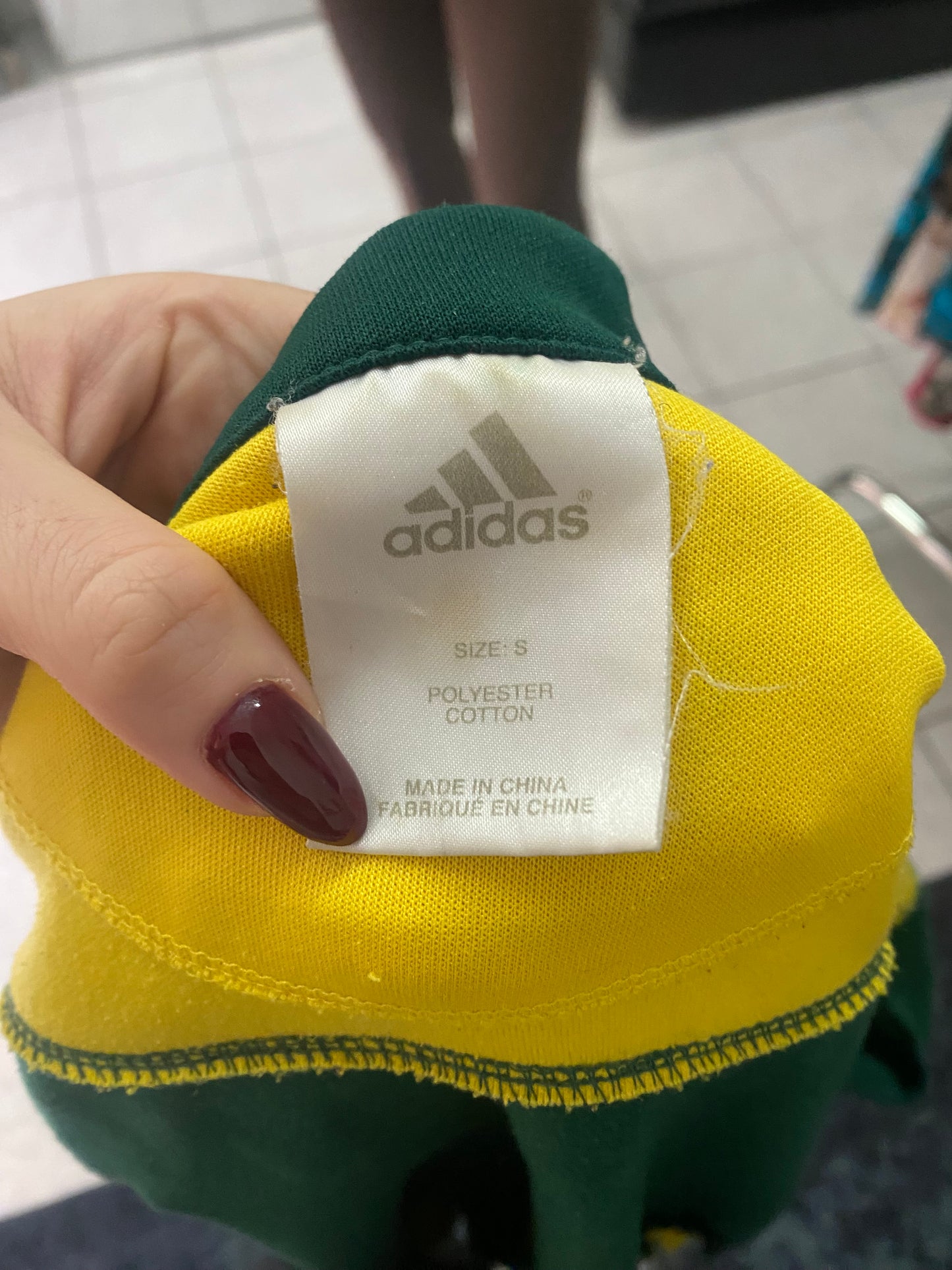 Adidas Australia zip up jacket