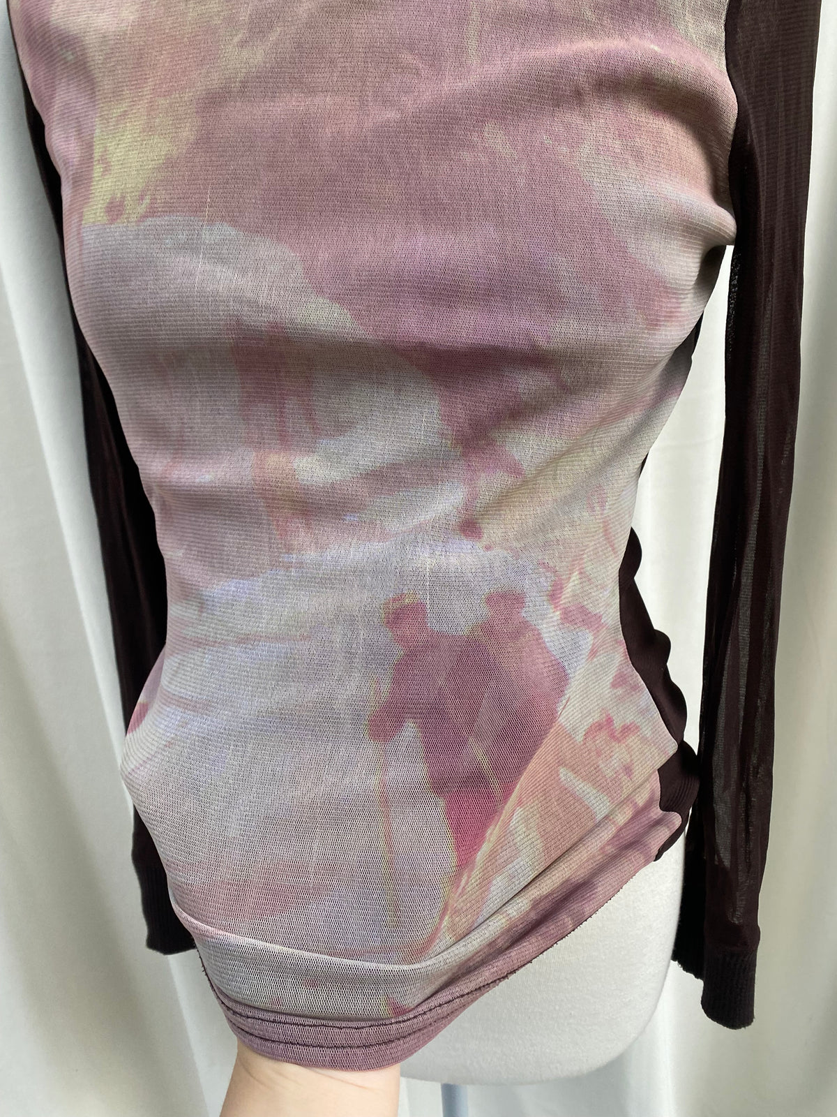 S. Oliver Vintage Lonf Sleeve with sheer sleeves