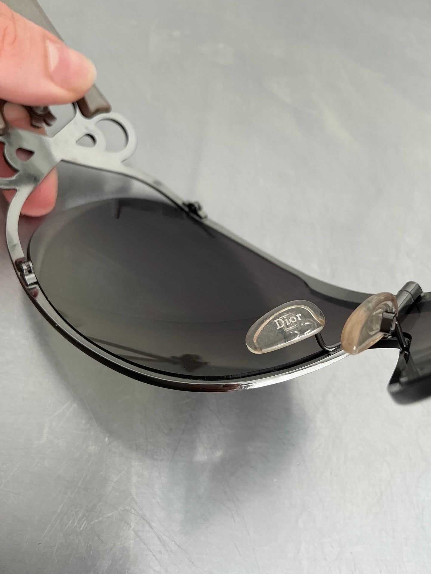 Vintage Christian Dior Diori Occhiali Mask sunglasses