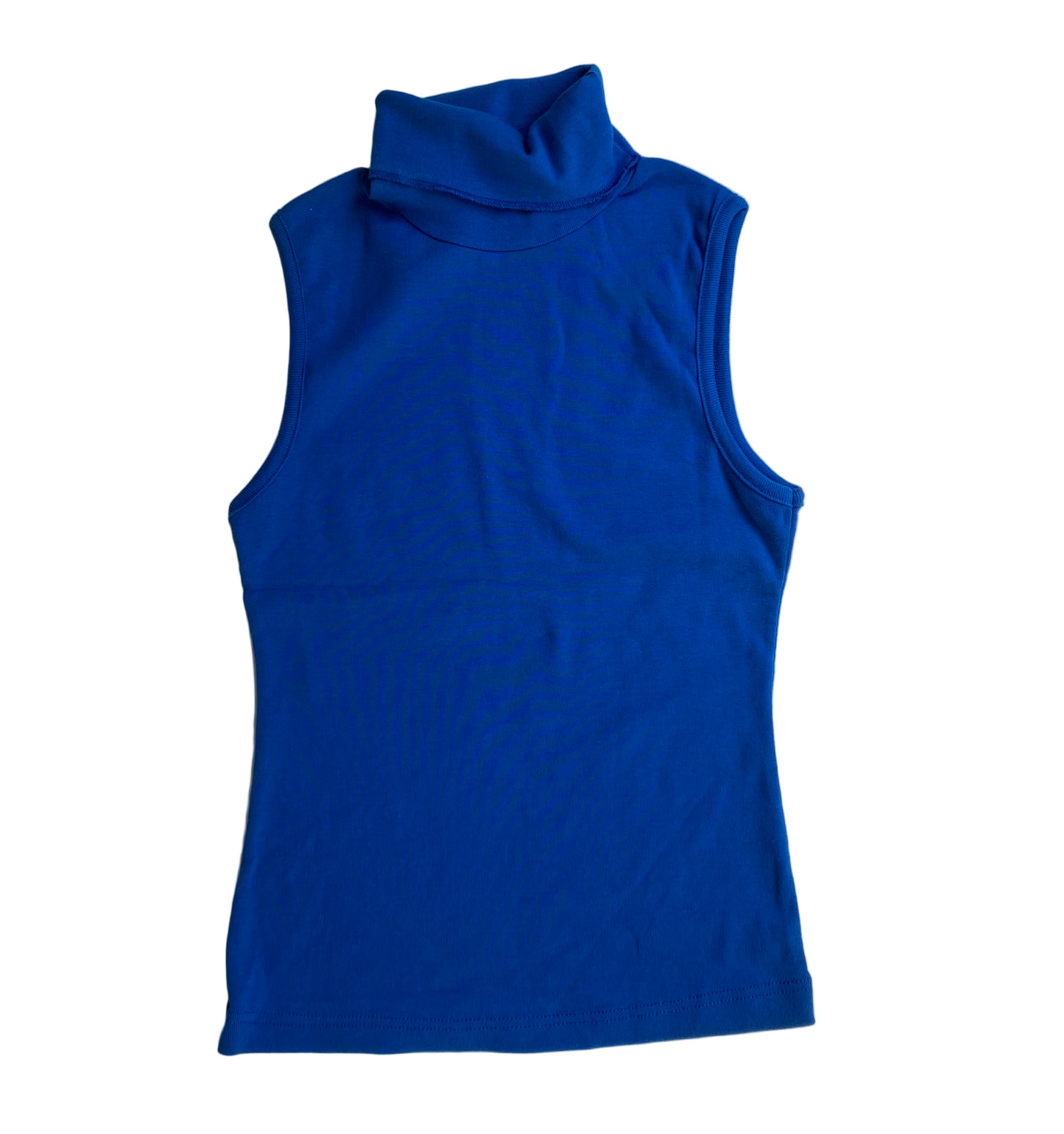 Deadstock cotton high neck top