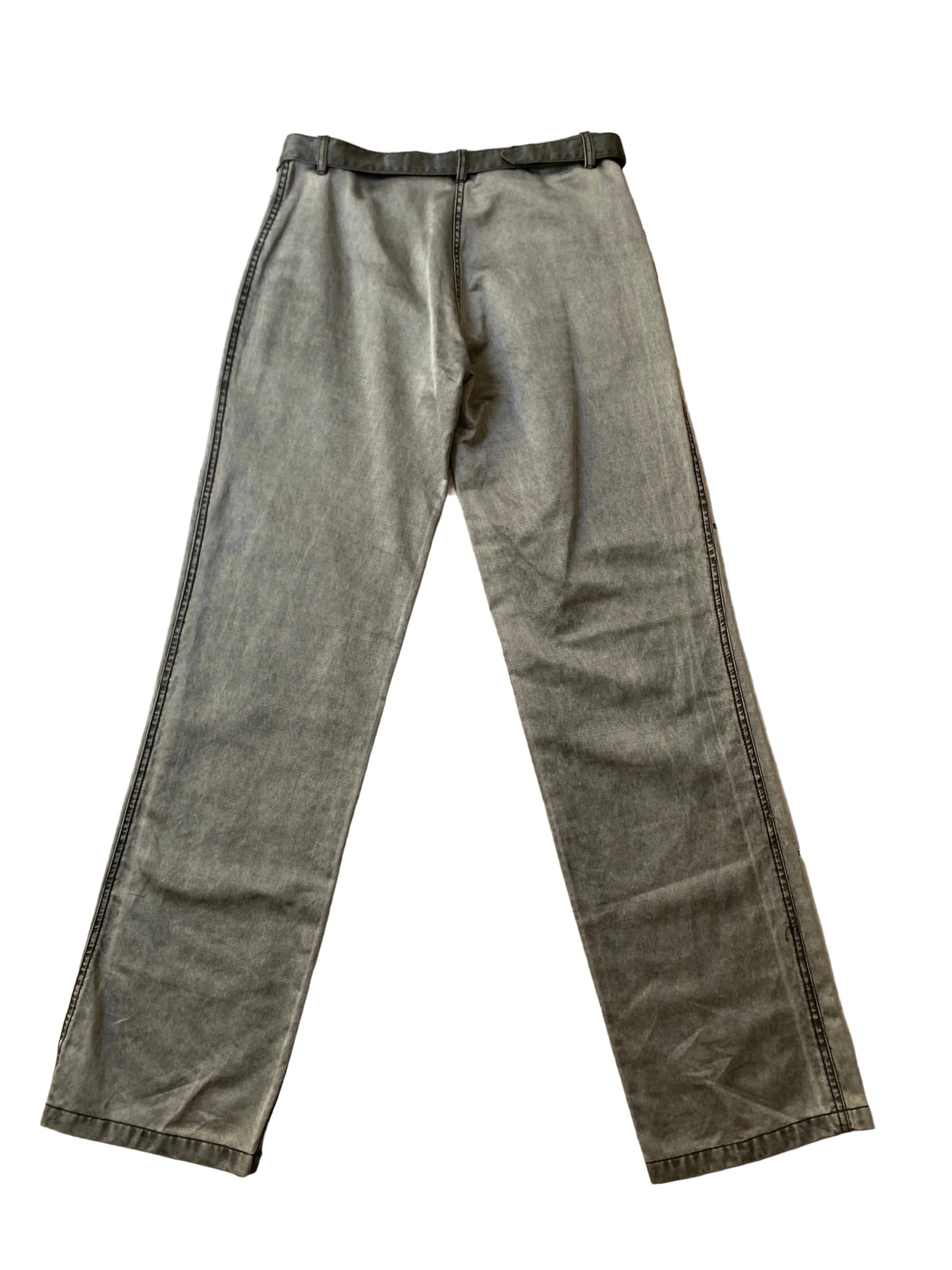 Deadstock Ysatis metallic grey pants