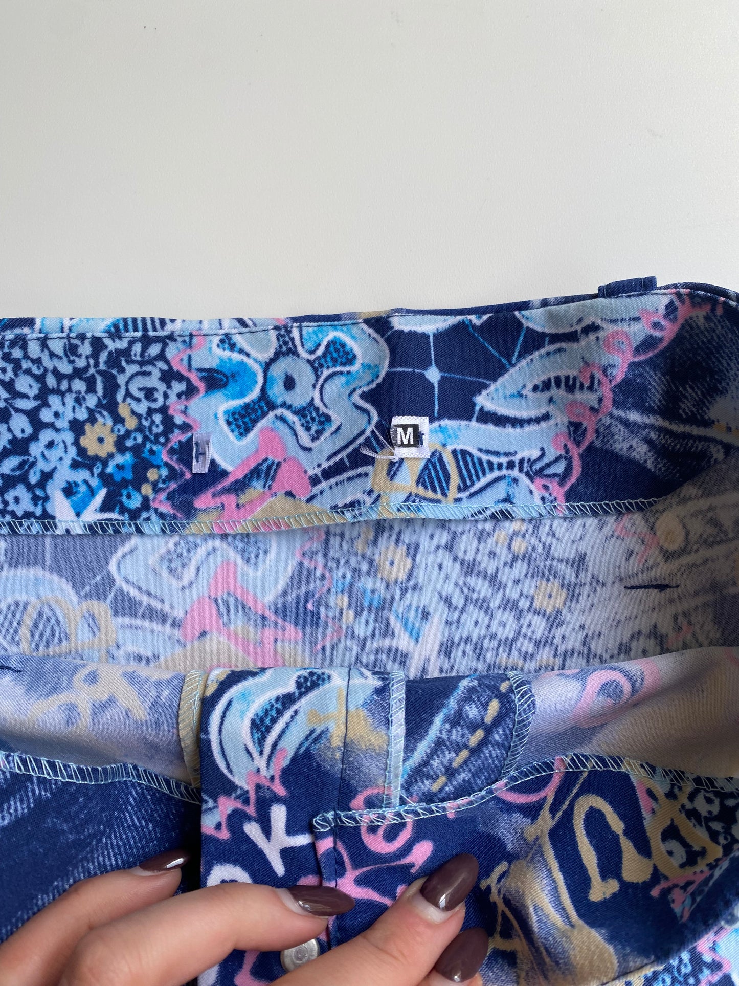 Deadstock Graphic mini skirt