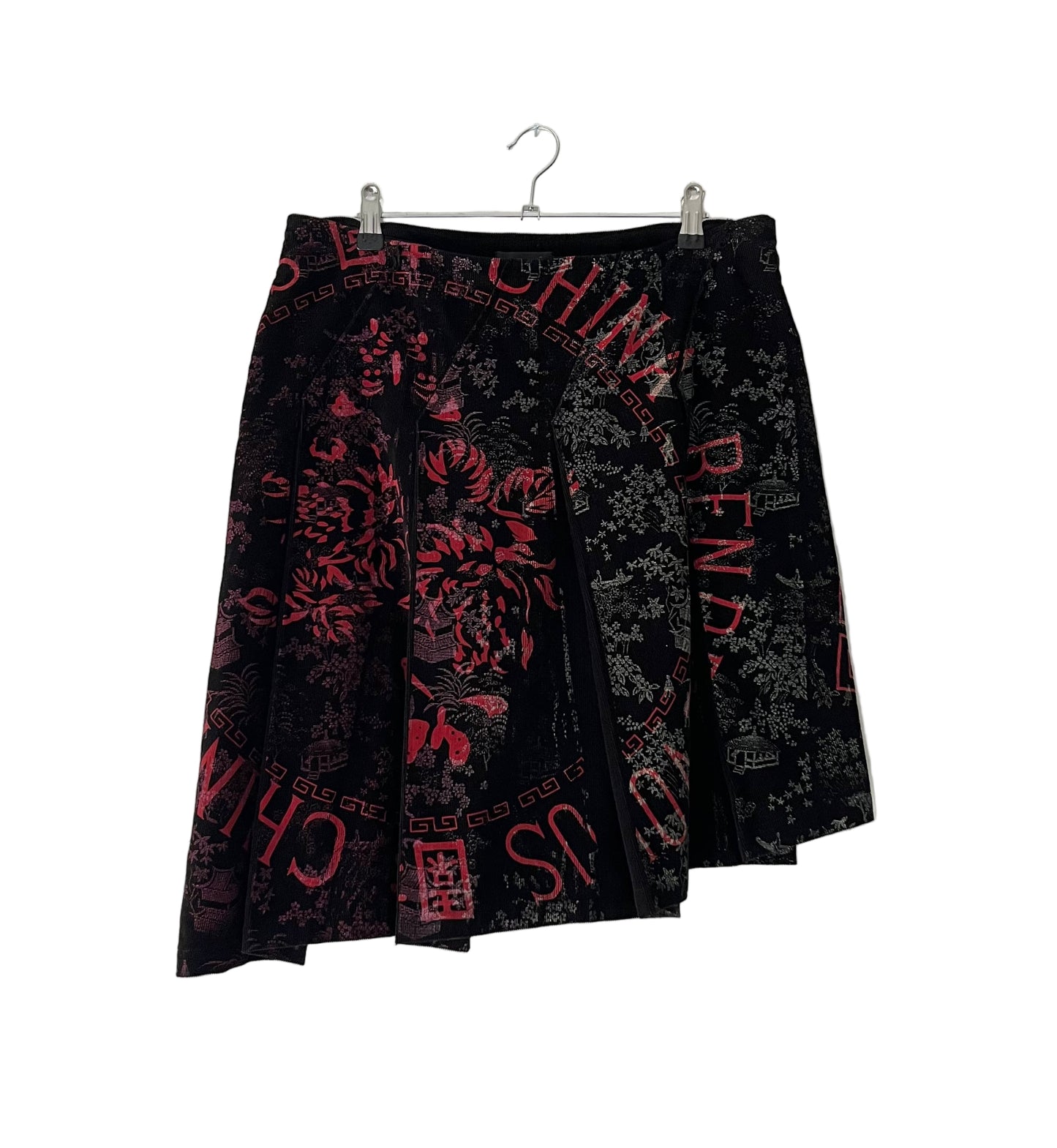 Custo Barcelona Asymmetrical Corduroy Skirt