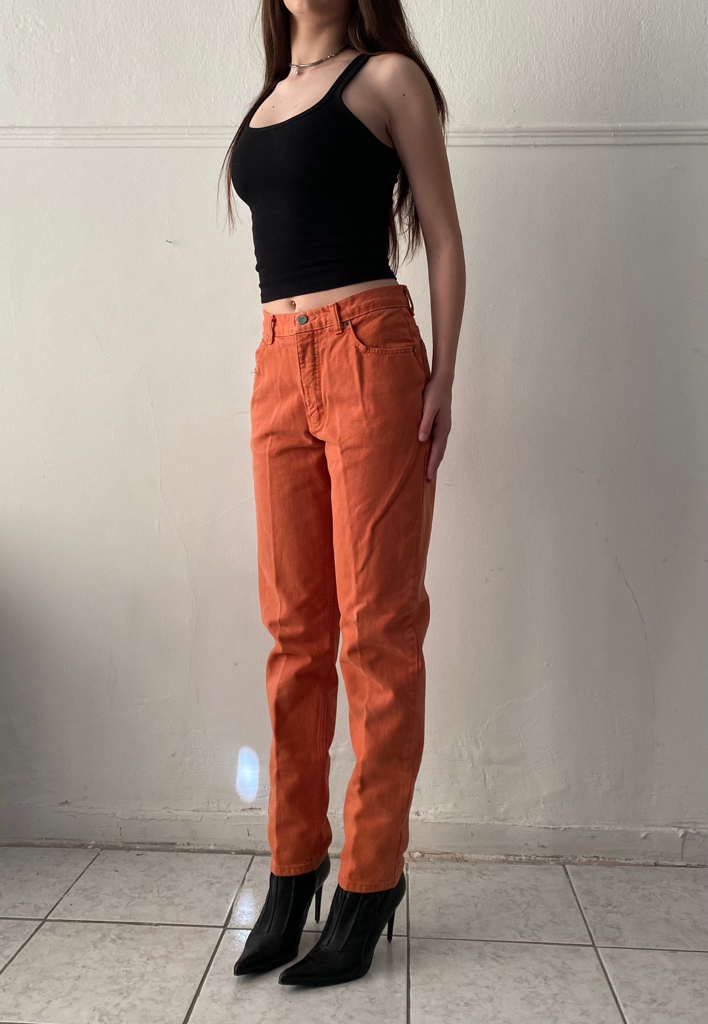 Vintage Calvin Klein Orange Jeans
