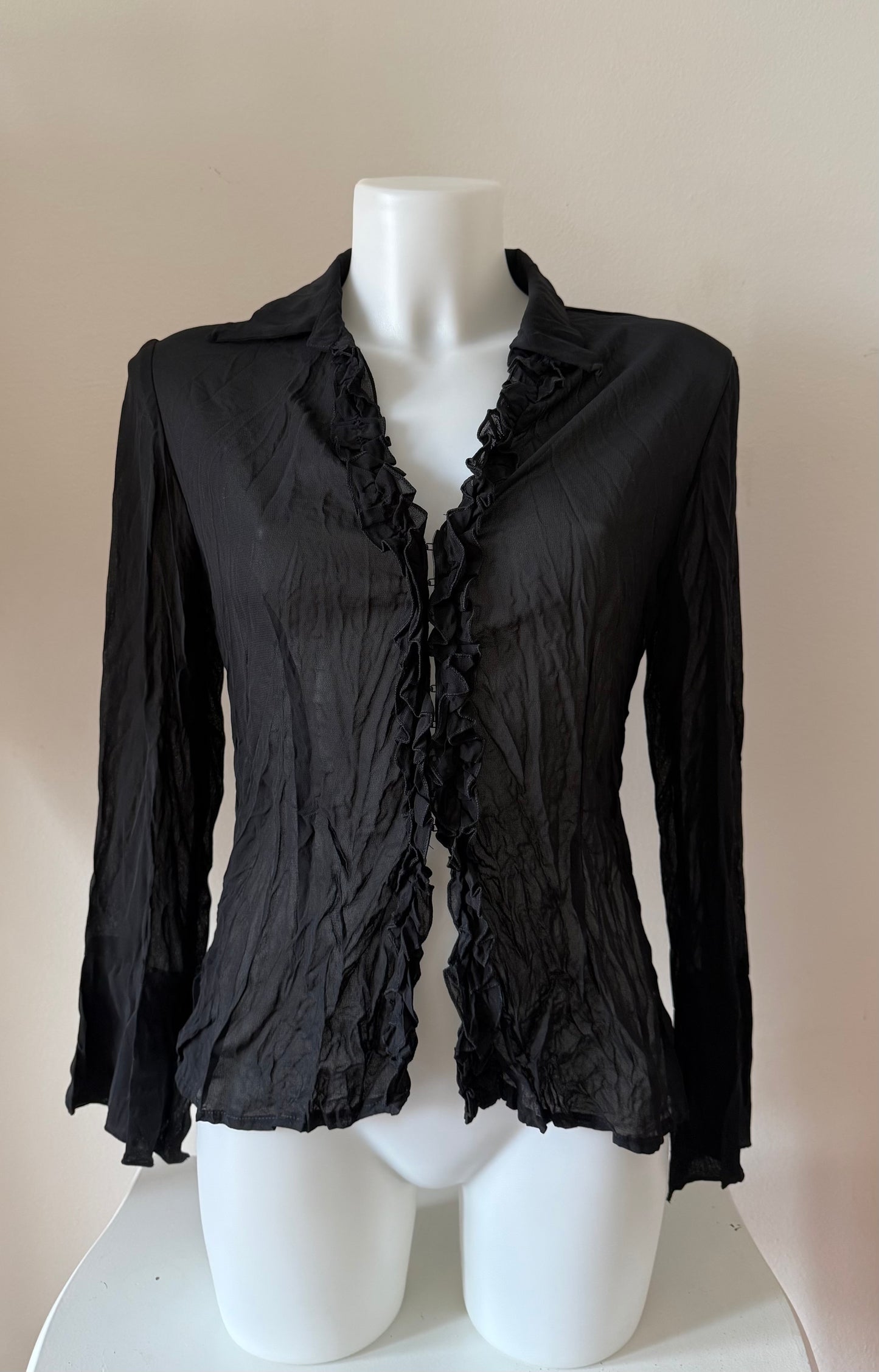 Vintage ruffle blouse