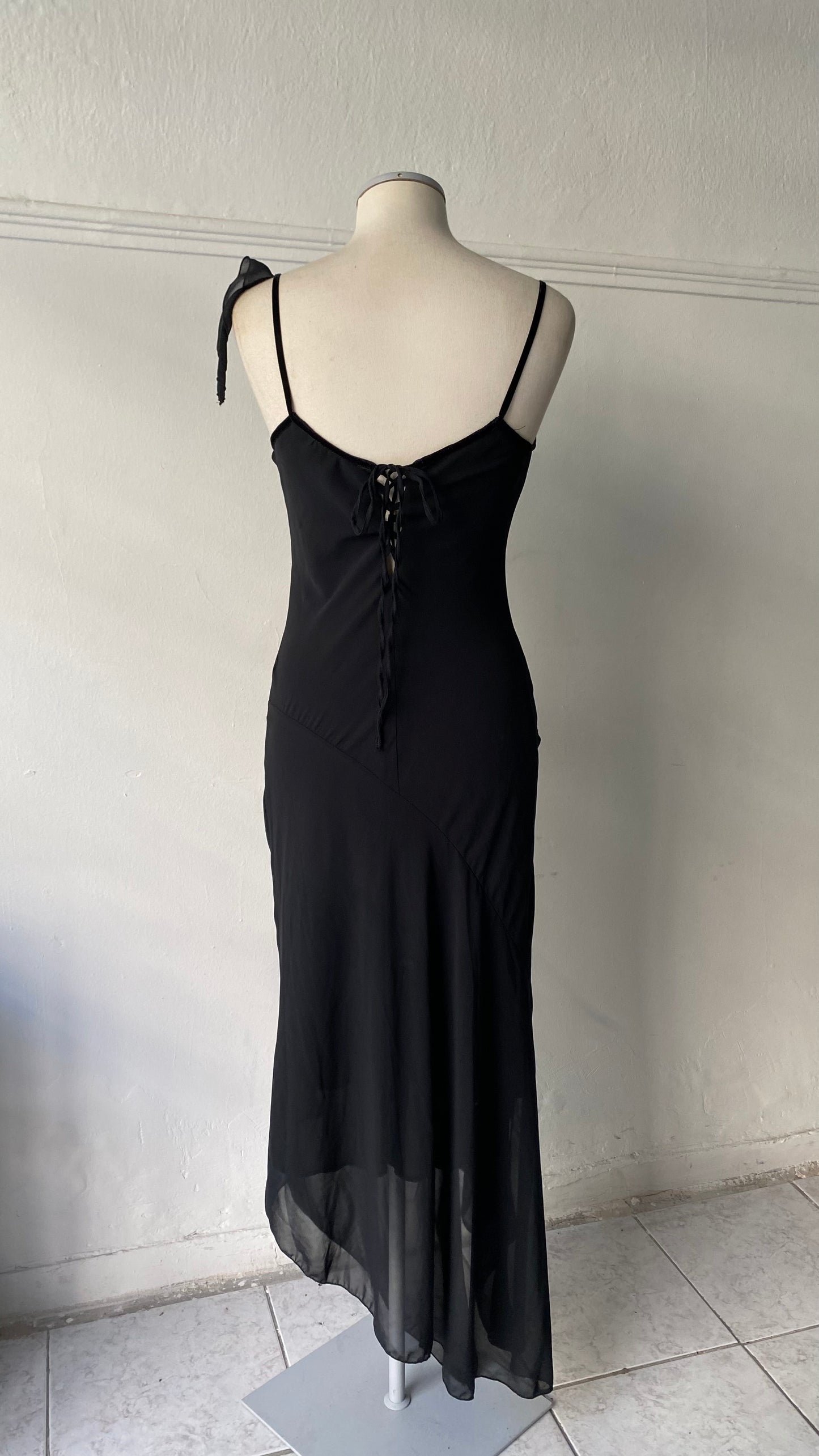 Black Fairy Maxi Dress
