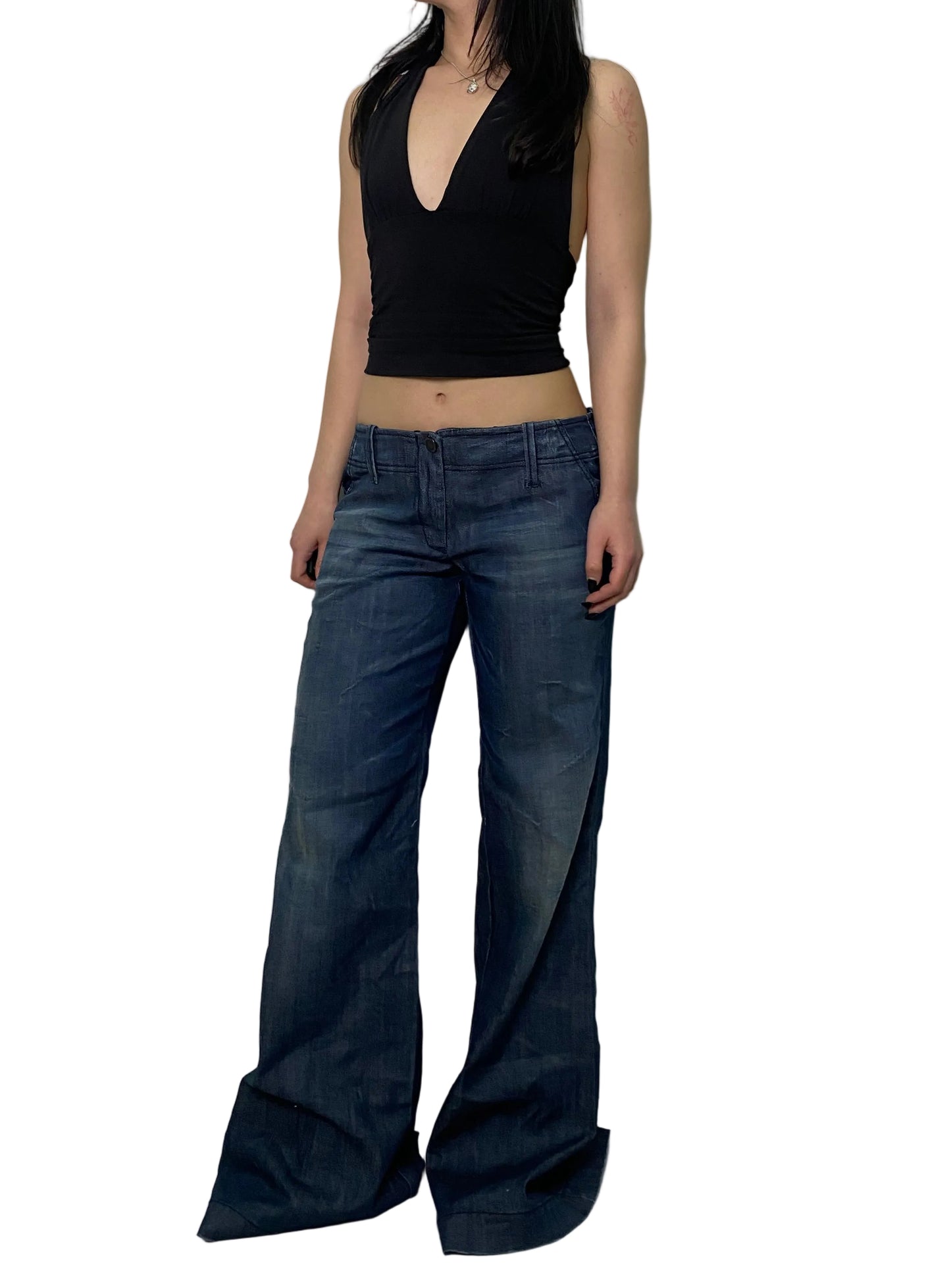 Deadstock Attrattivo low rise jeans