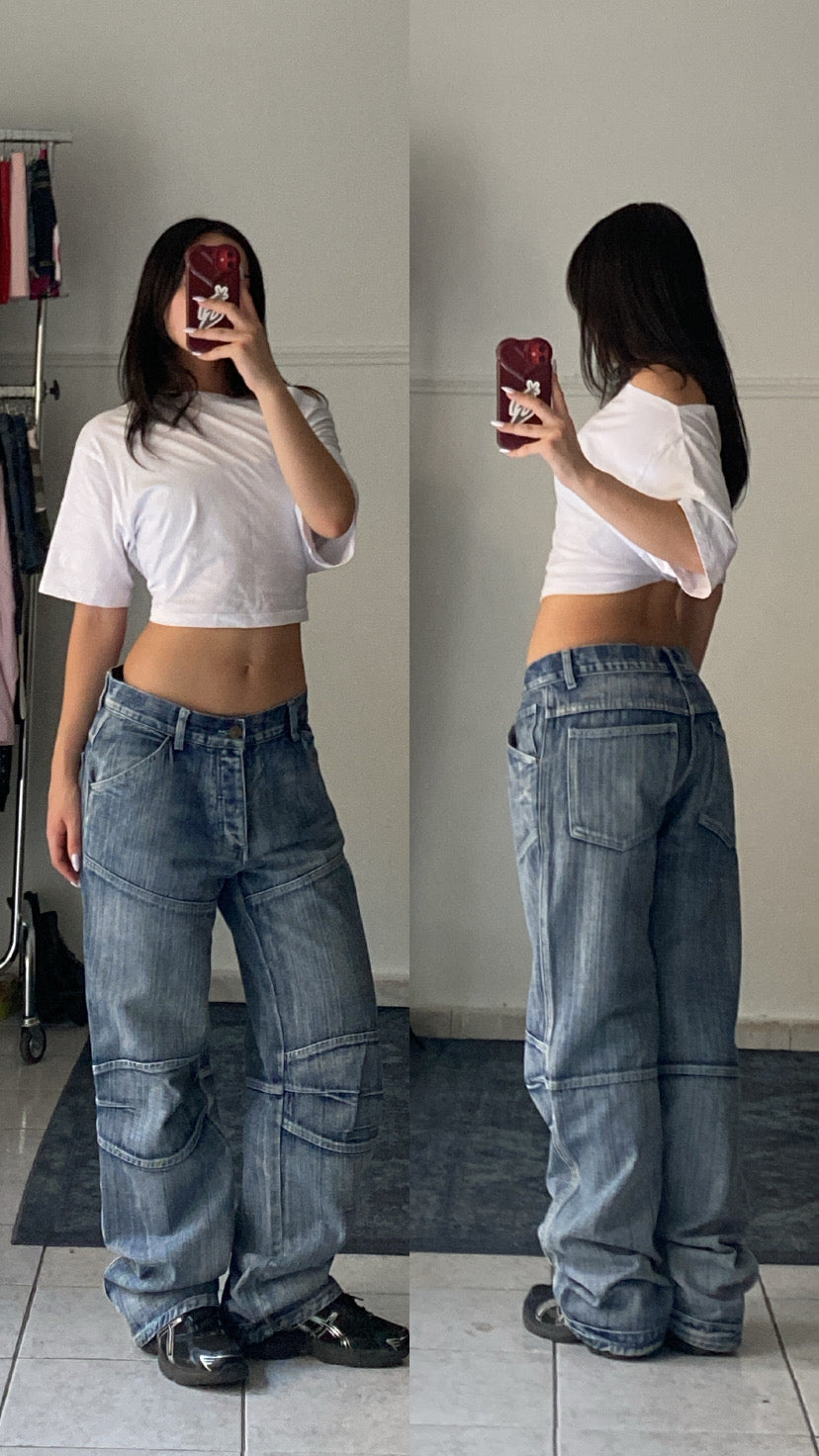 Vintage unisex baggy jeans