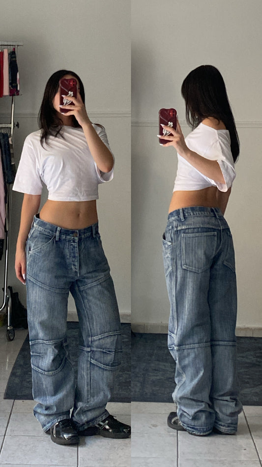 Vintage unisex baggy jeans