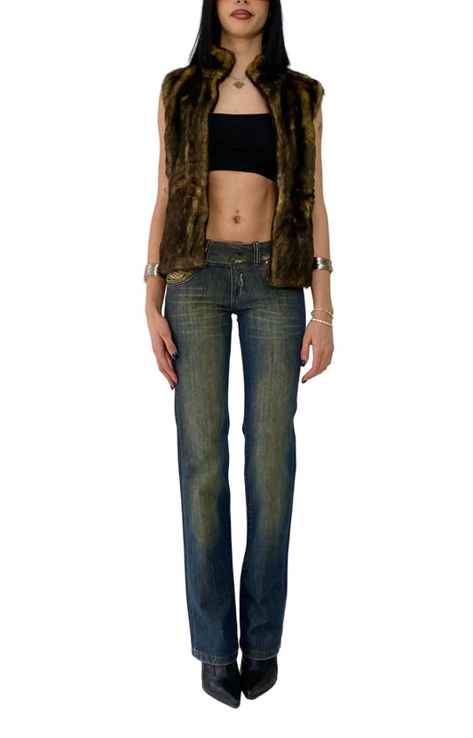 00s diesel row rise jeans