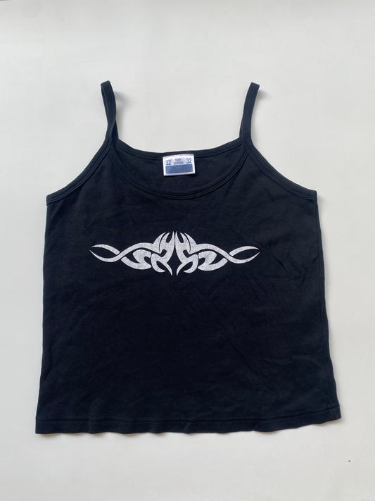 Y2k tribal crop top