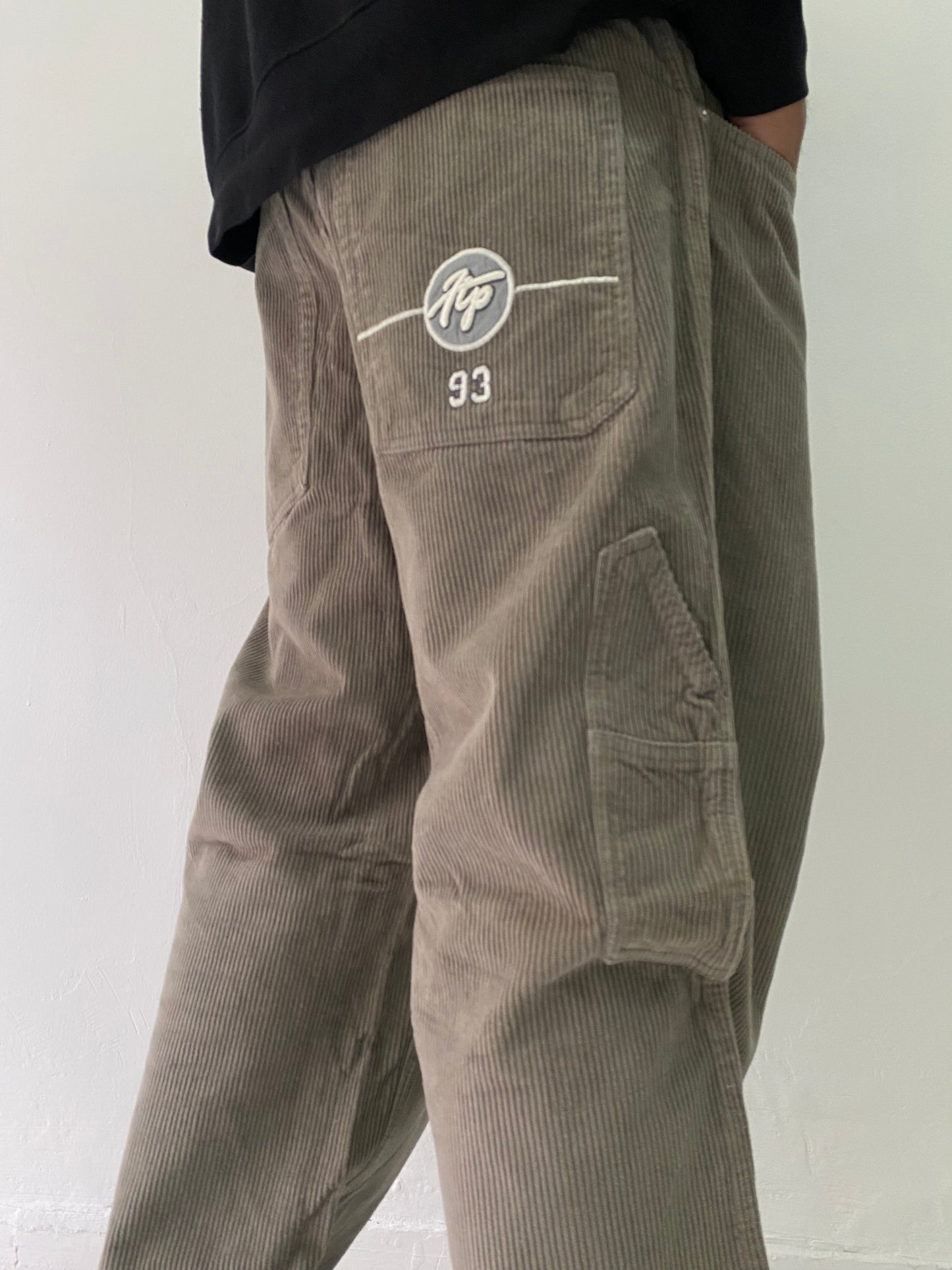 FreeMan T.Porter corduroy baggy pants