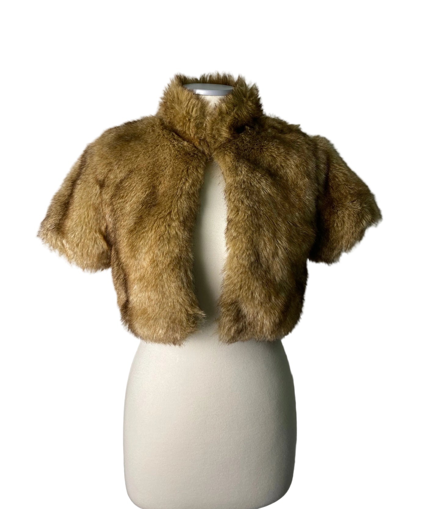 Cropped fur bolero