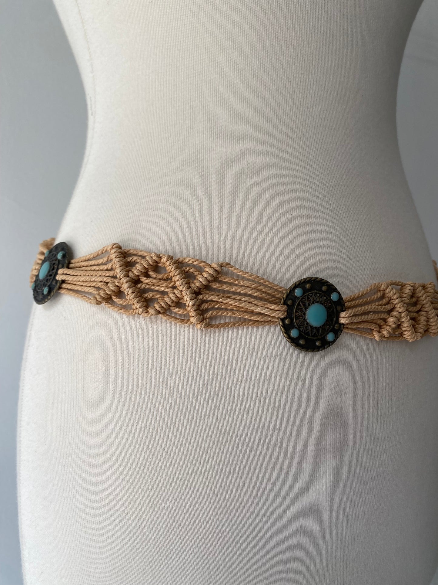 Vintage summer boho belt