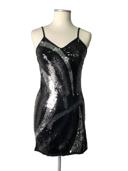 Vintage sequin mini dress