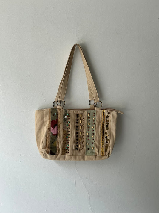 Boho summer shoulder bag