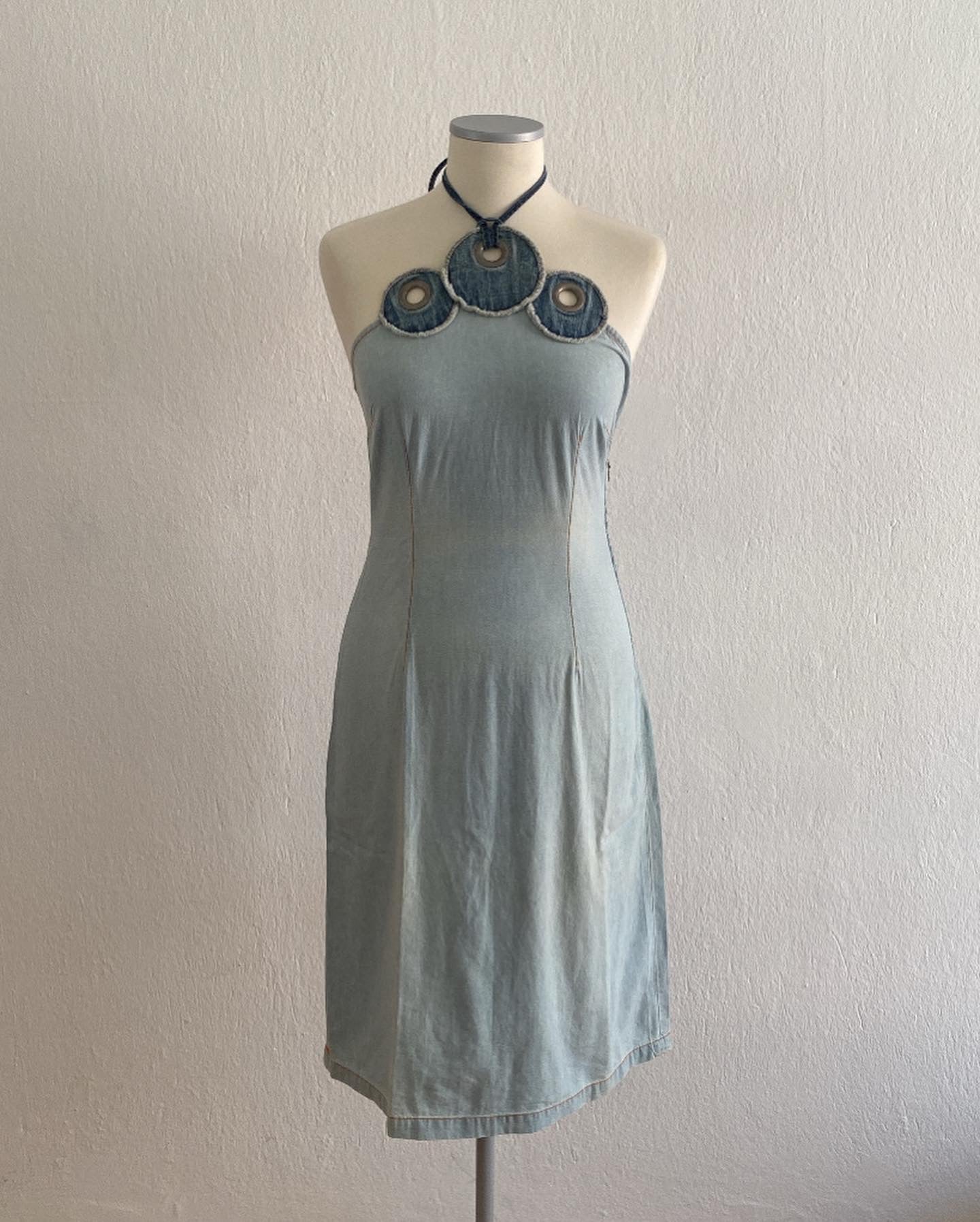 Miss denim vintage dress