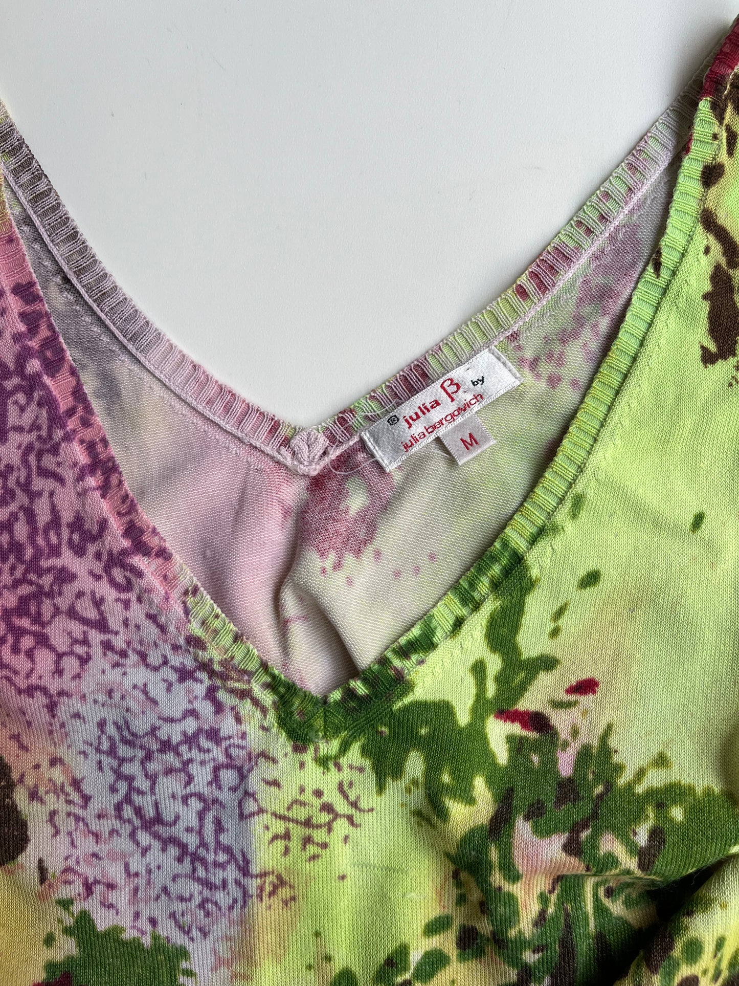 Vintage colourful tank top