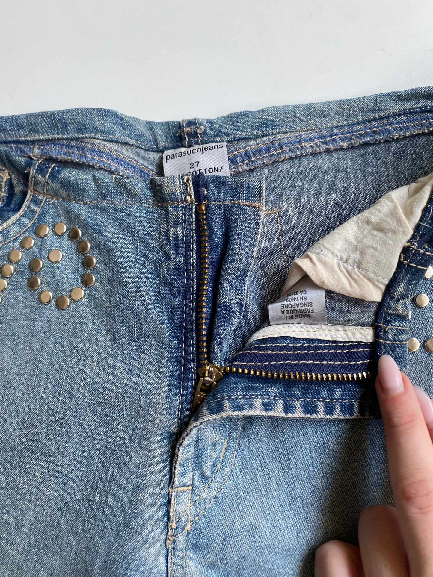 Deadstock y2k flare jeans