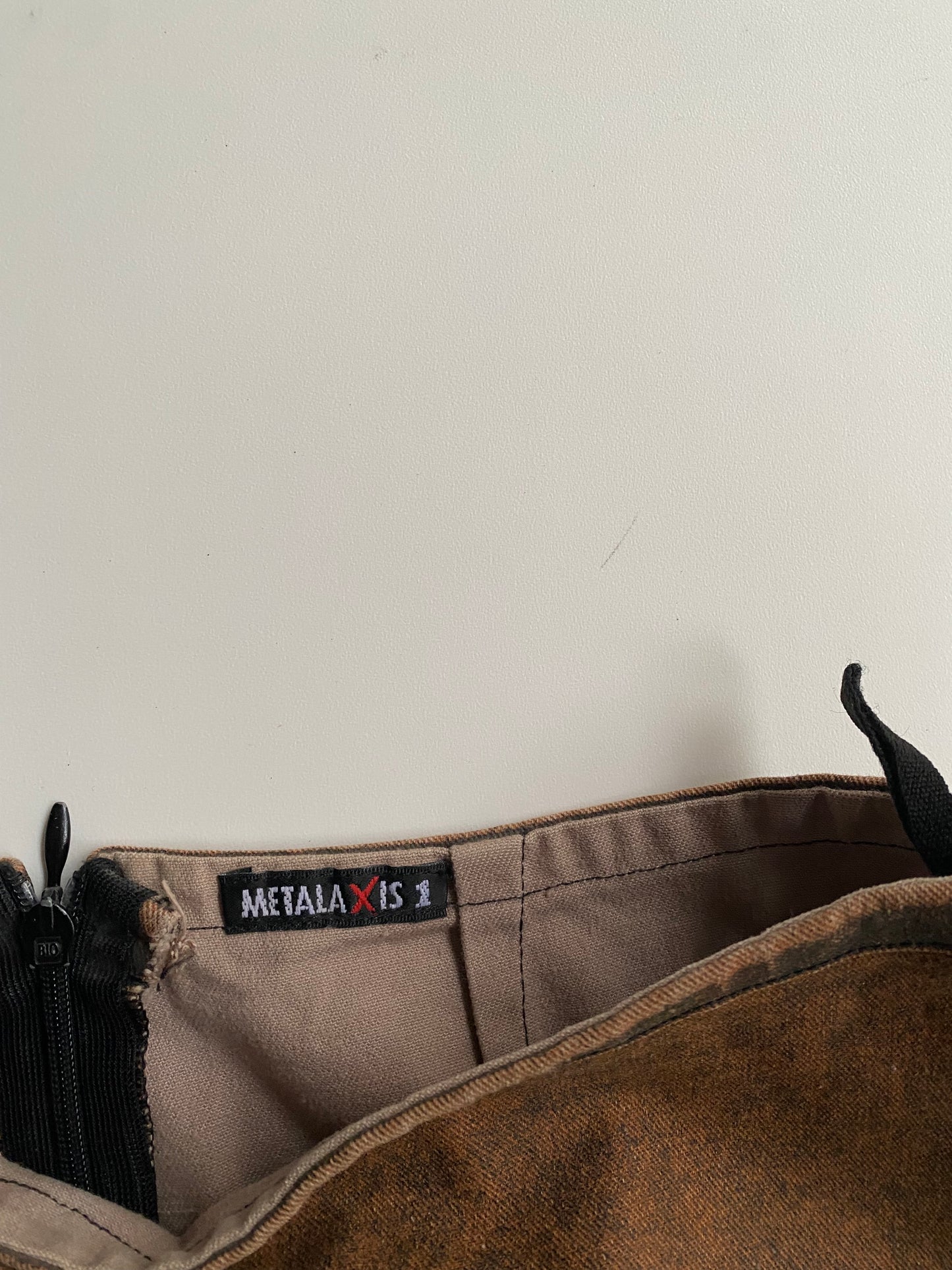 Deadstock Metallaxis skirt