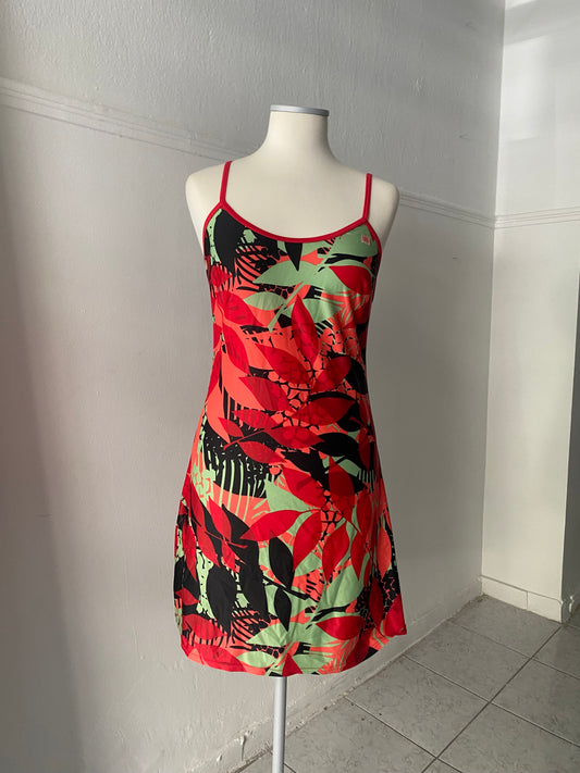 Blue chips vintage summer dress