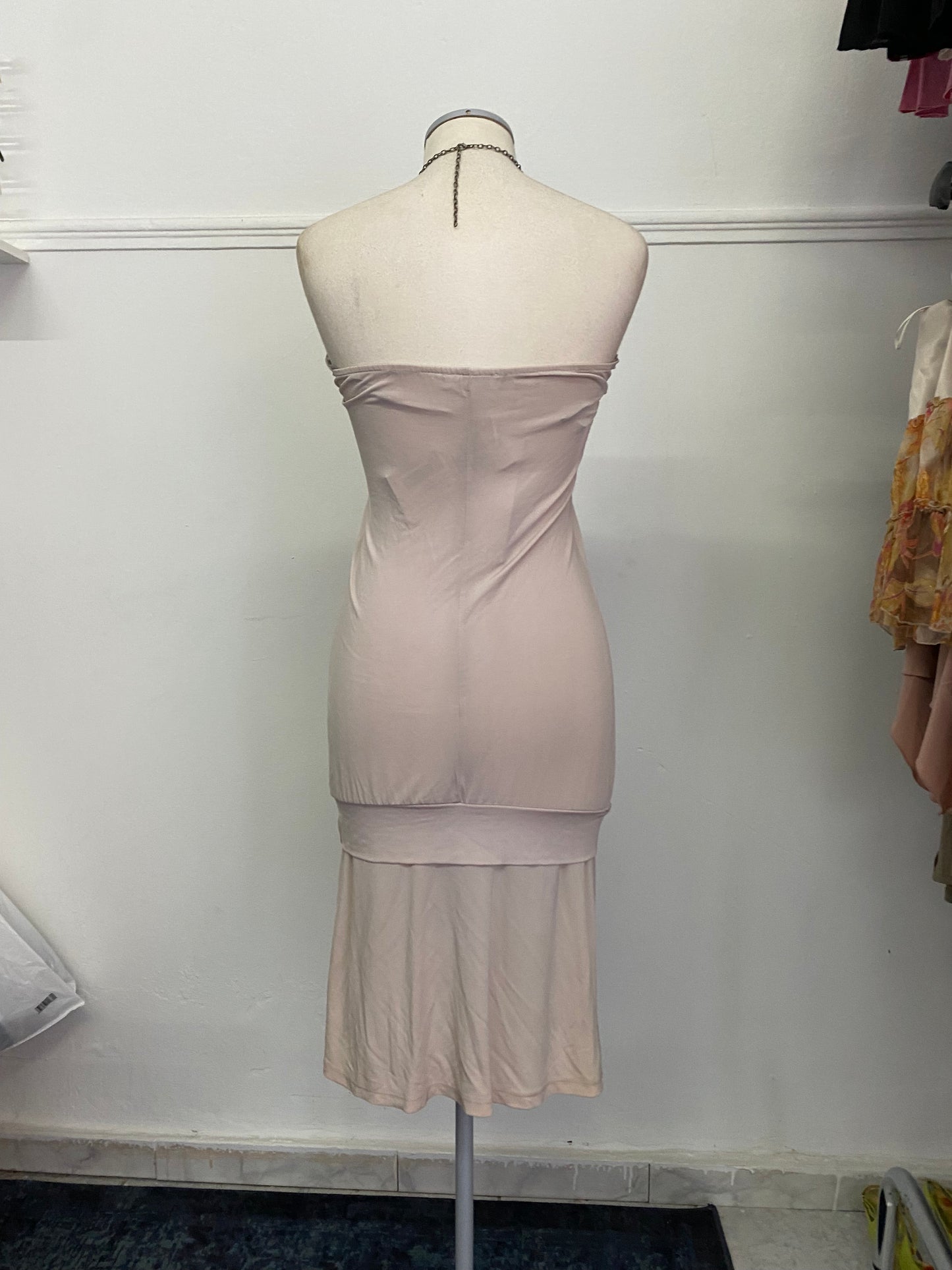 Deadstock halter neck dress